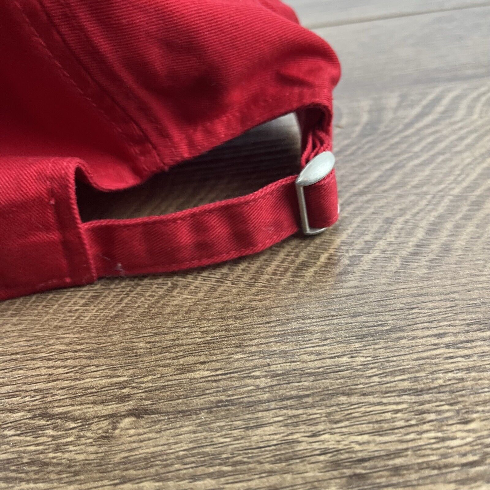 Other 1889 Hat Red Cap Adjustable Hat Red Adult Fit Hat Size ONE SIZE - 10 Thumbnail