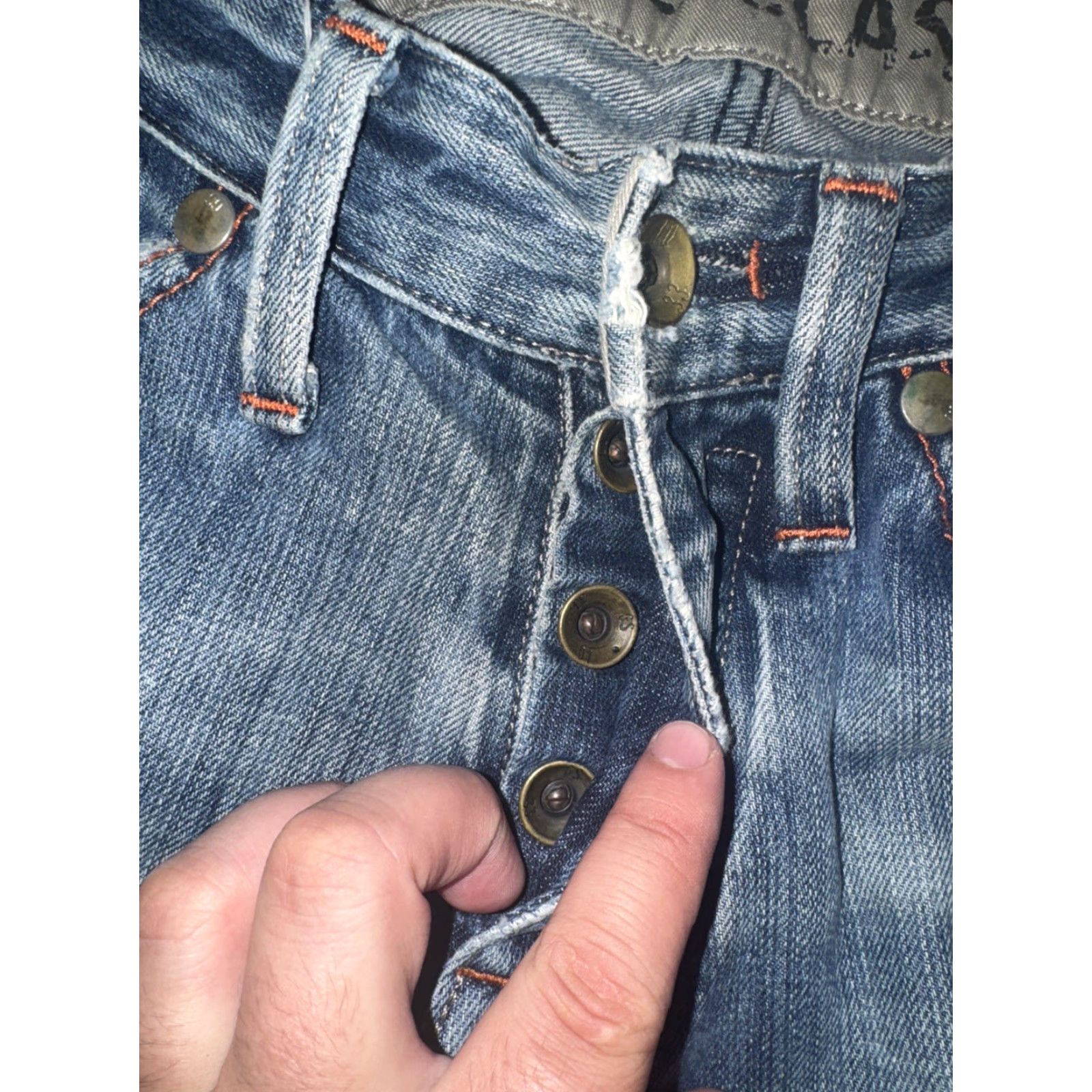 G-Star VINTAGE G-Star RAW Core Classic Denim Jeans Blue 30x29 Distressed Y2K 90s Streetwear Jeans Mens Regular Blue Distressed Denim Straight Classic Size US 30 / EU 46 - 6 Thumbnail