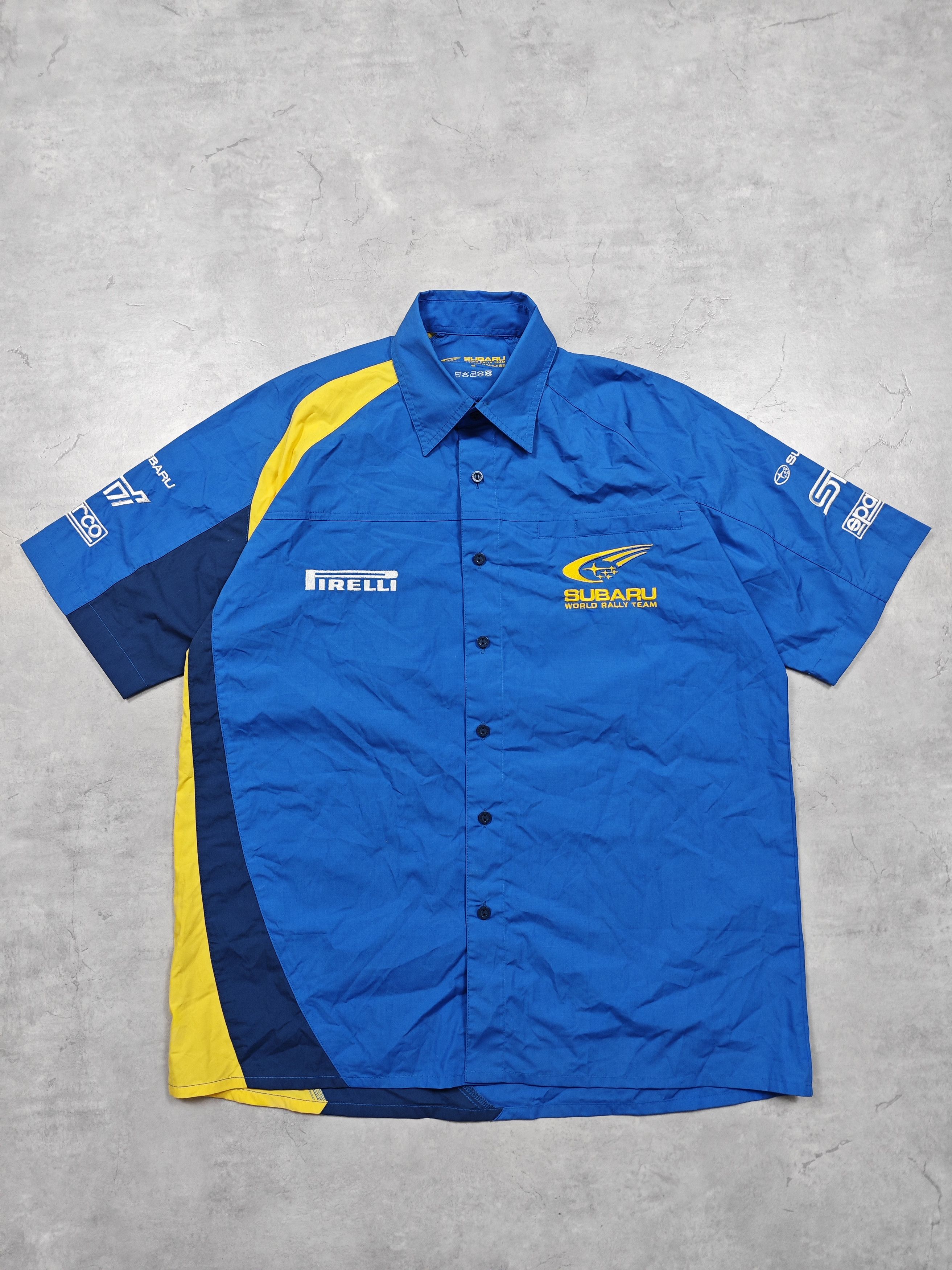 Vintage Subaru Vintage Racing Shirt Size US S / EU 44-46 / 1 - 1 Thumbnail
