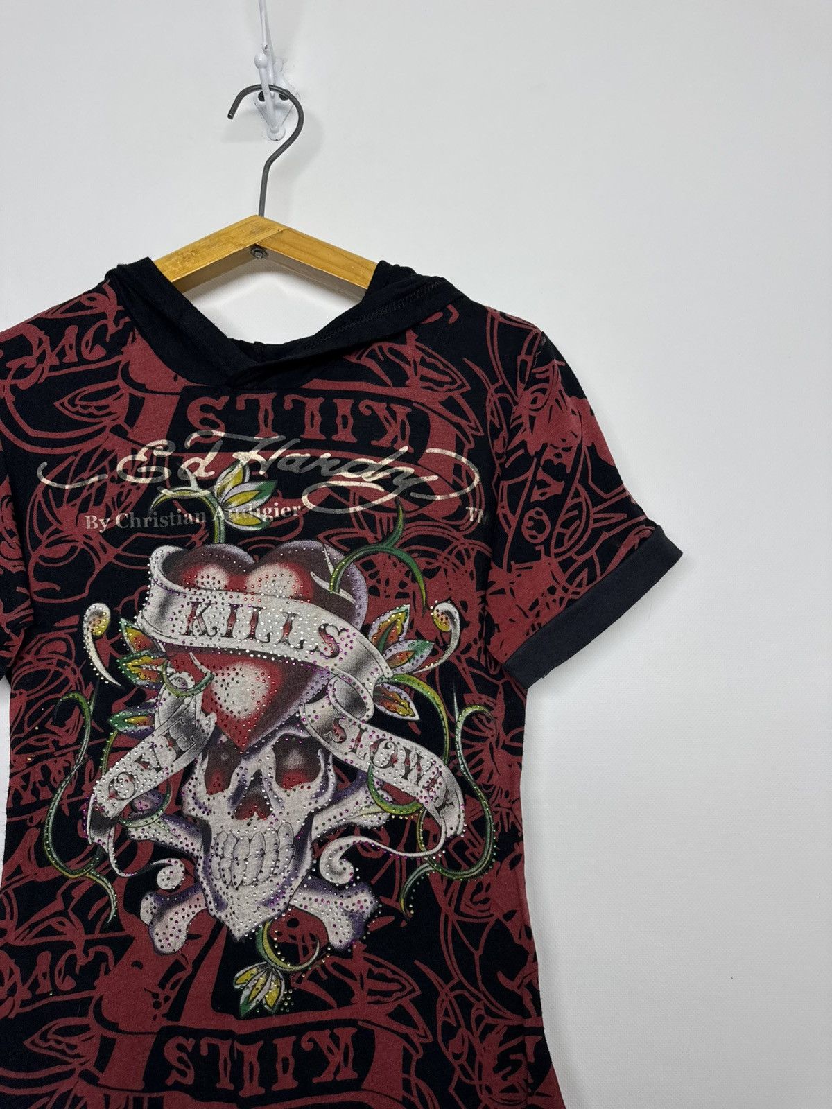 Ed Hardy Vintage Ed Hardy by Christian Audigier T-Shirt Size L / US 10 / IT 46 - 7 Thumbnail