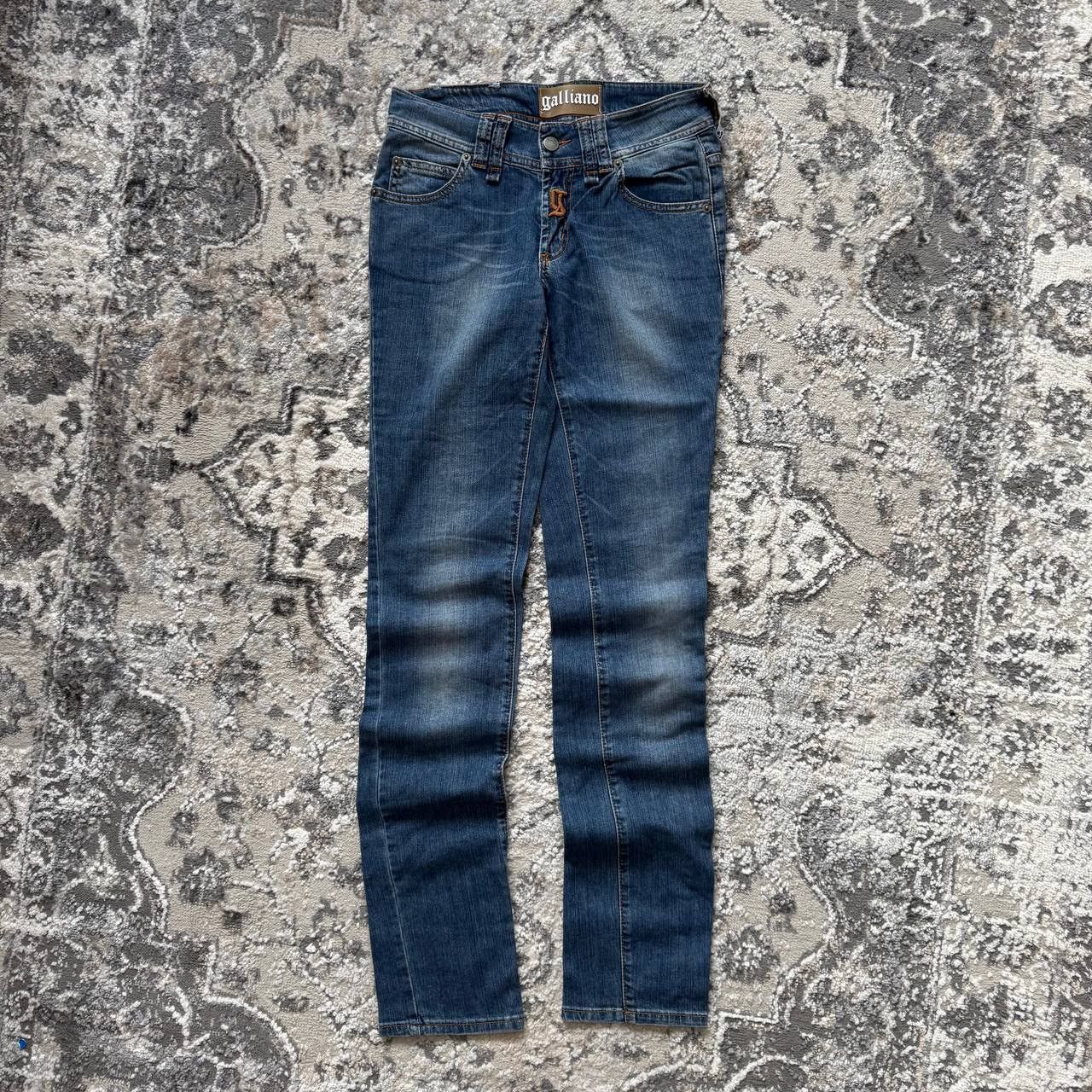 John Galliano John Galliano Vintage Slim Glitter Jeans Size US 26 / EU 42 - 1 Thumbnail