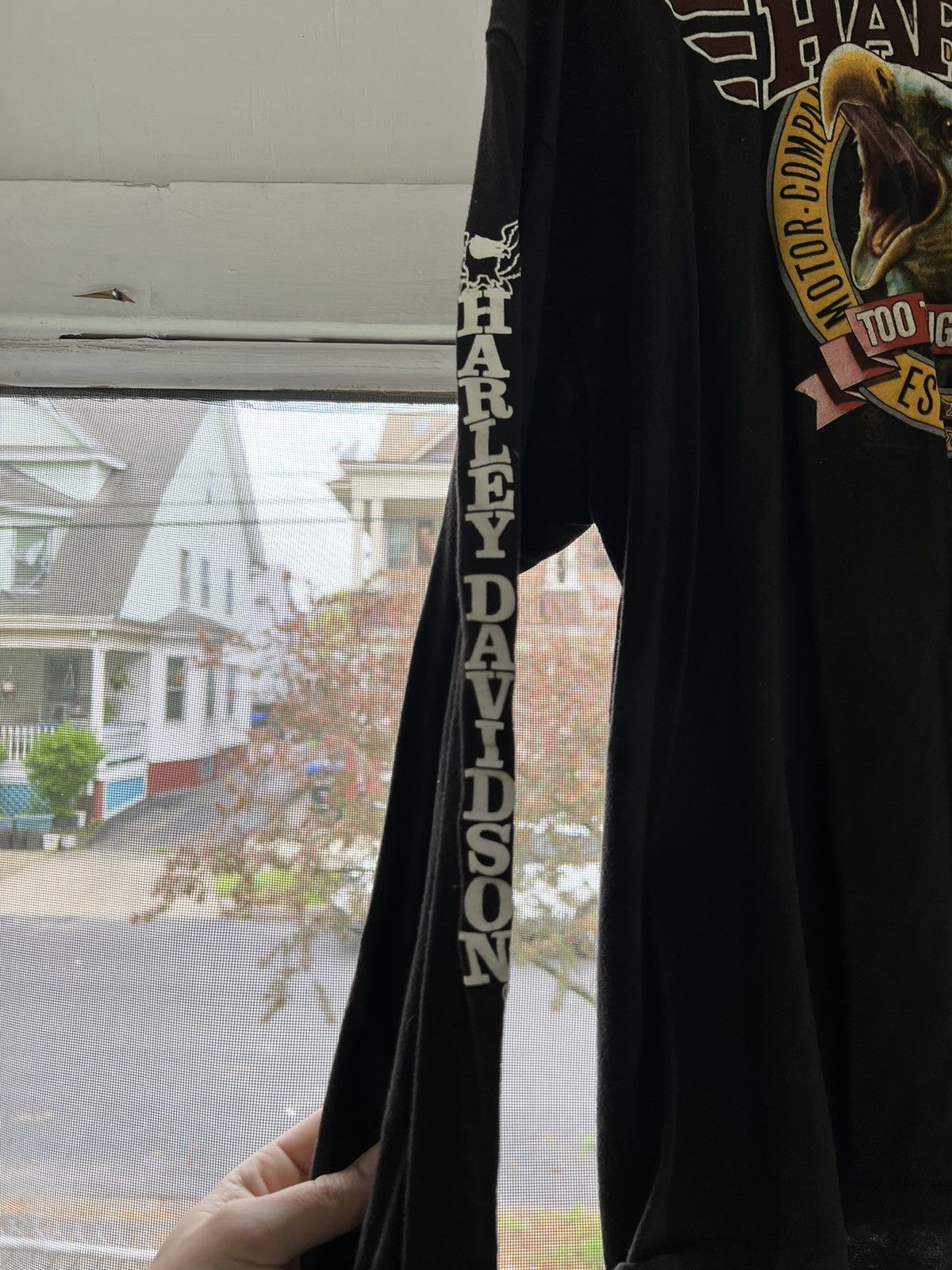 Harley Davidson × Vintage VTG 80s Harley Davidson LS Sz XL Rare Biker 90s Metal Size US XL / EU 56 / 4 - 6 Thumbnail