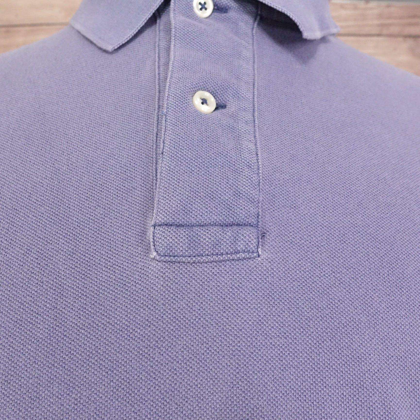 Polo Ralph Lauren VINTAGE Polo Ralph Lauren Polo Shirt Mens XL Purple Red Pony Classic Fit Casual 100% Cotton Men Size US XL / EU 56 / 4 - 4 Thumbnail