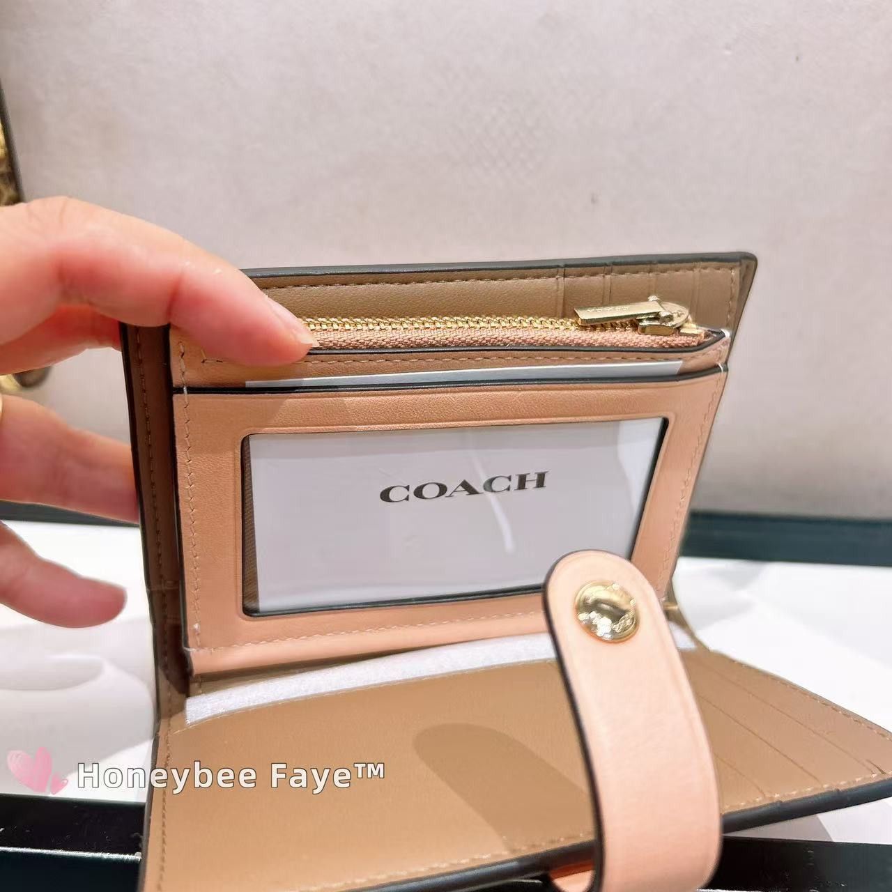Coach 2 In 1 Wallet CCL71 Light Pink Size ONE SIZE - 5 Thumbnail