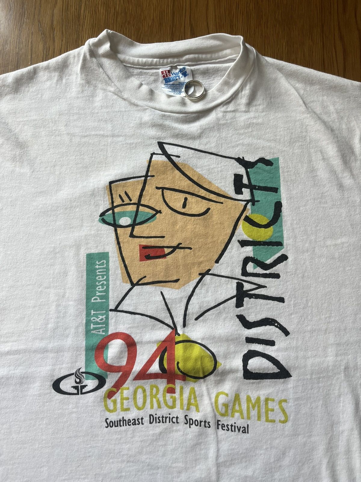 Arts & Science Vintage AT&T Presents DISTRICTS 94’s Georgia Games IT Tshirt Size US XL / EU 56 / 4 - 5 Thumbnail