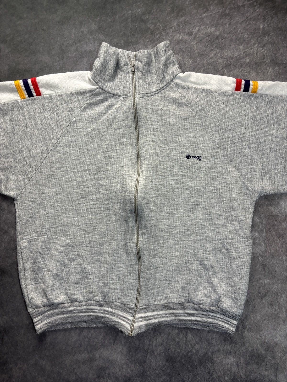 Vintage 80s Vintage Track Jacket Zip Up Sweatsuit Sweatshirt Omega Size US S / EU 44-46 / 1 - 12 Thumbnail