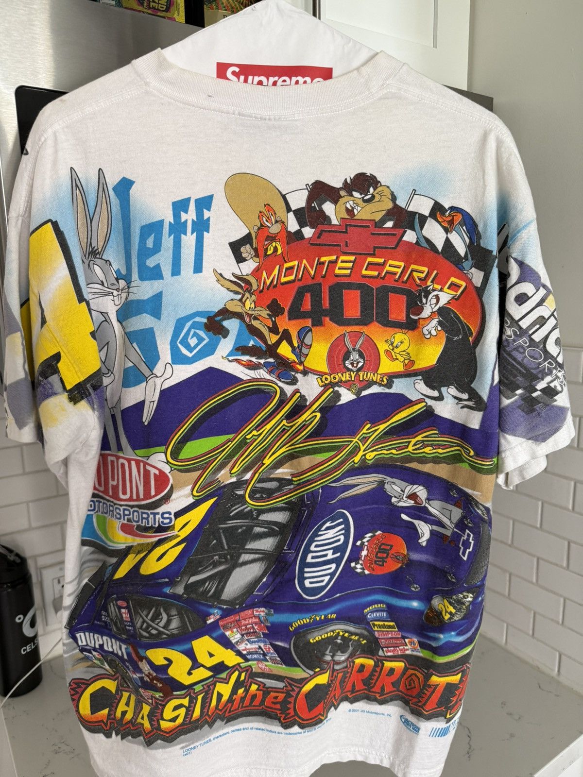 Other jeff gordon loony tunes vintage tee Size US M / EU 48-50 / 2 - 2 Thumbnail
