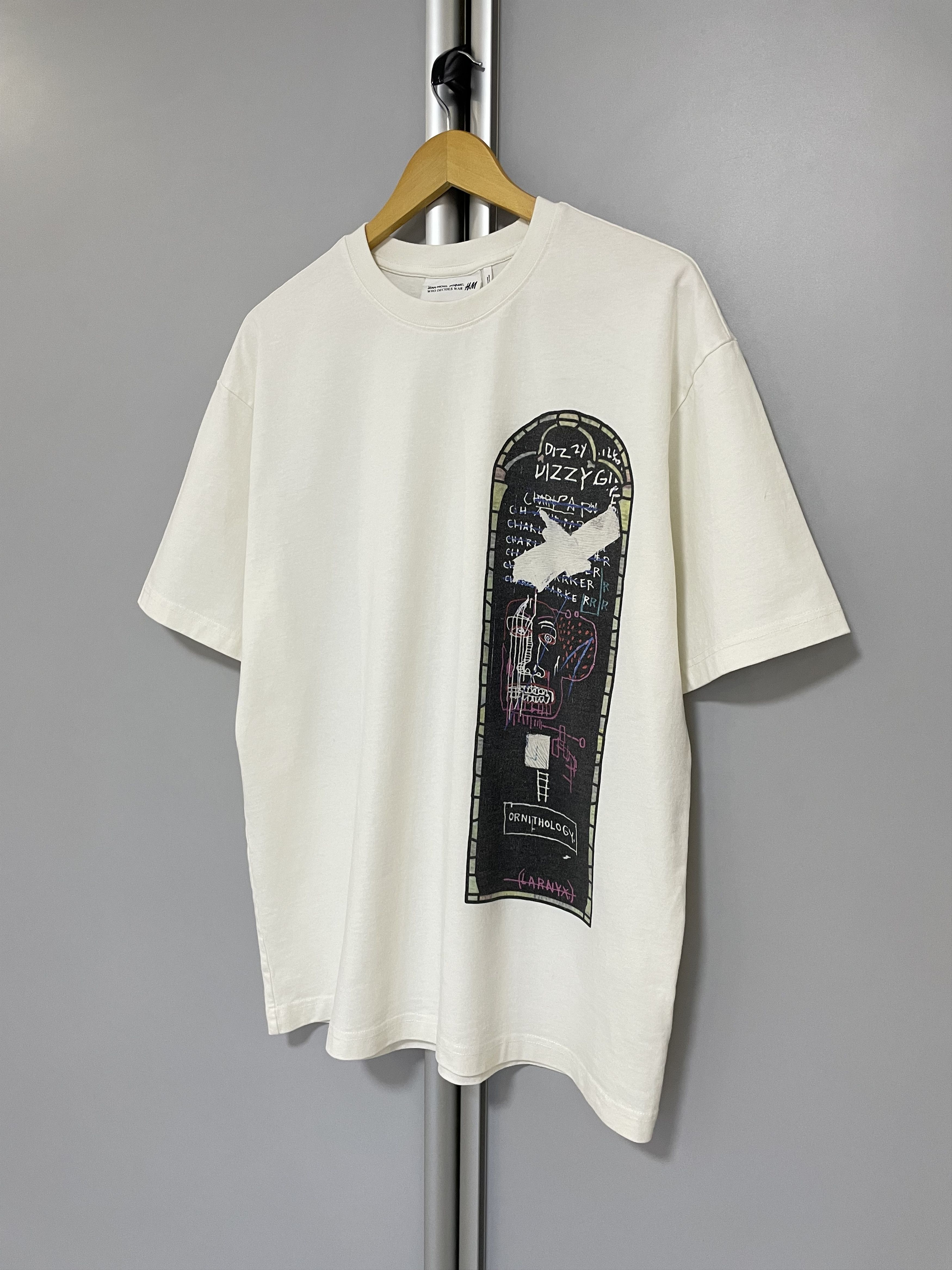 H&M × Jean-Michel Basquiat × Who Decides War Jean-Michel Basquiat x Who Decides War x H&M T-Shirt Tee Size US M / EU 48-50 / 2 - 6 Thumbnail