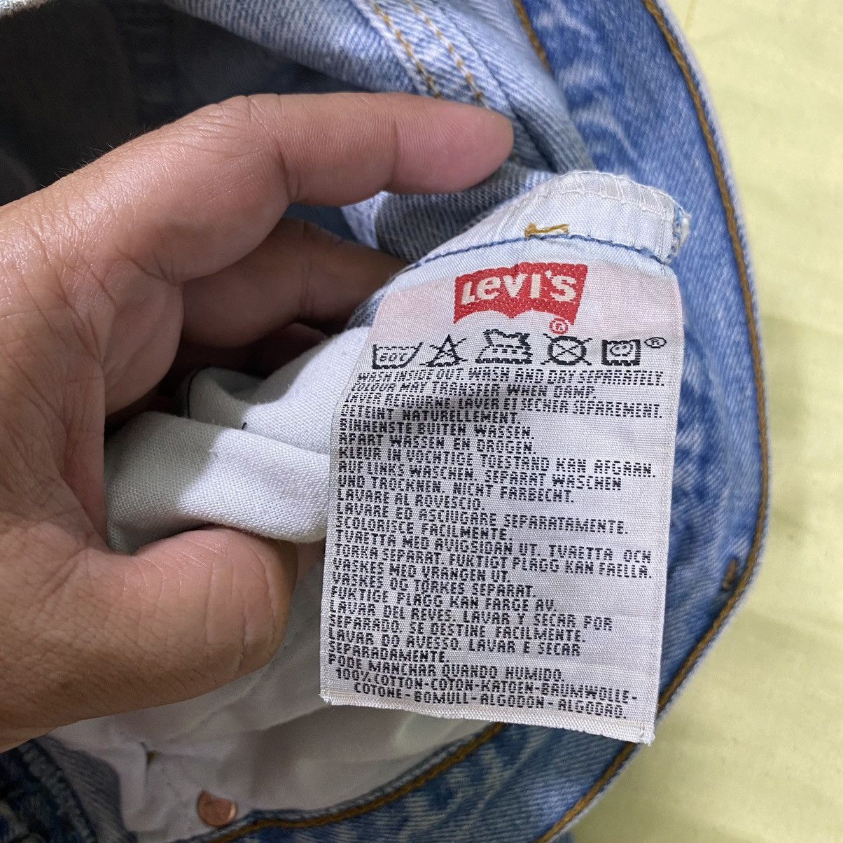 Levi's × Levi's Vintage Clothing × Vintage Vintage Levis 501 Denim Size US 32 / EU 48 - 15 Thumbnail