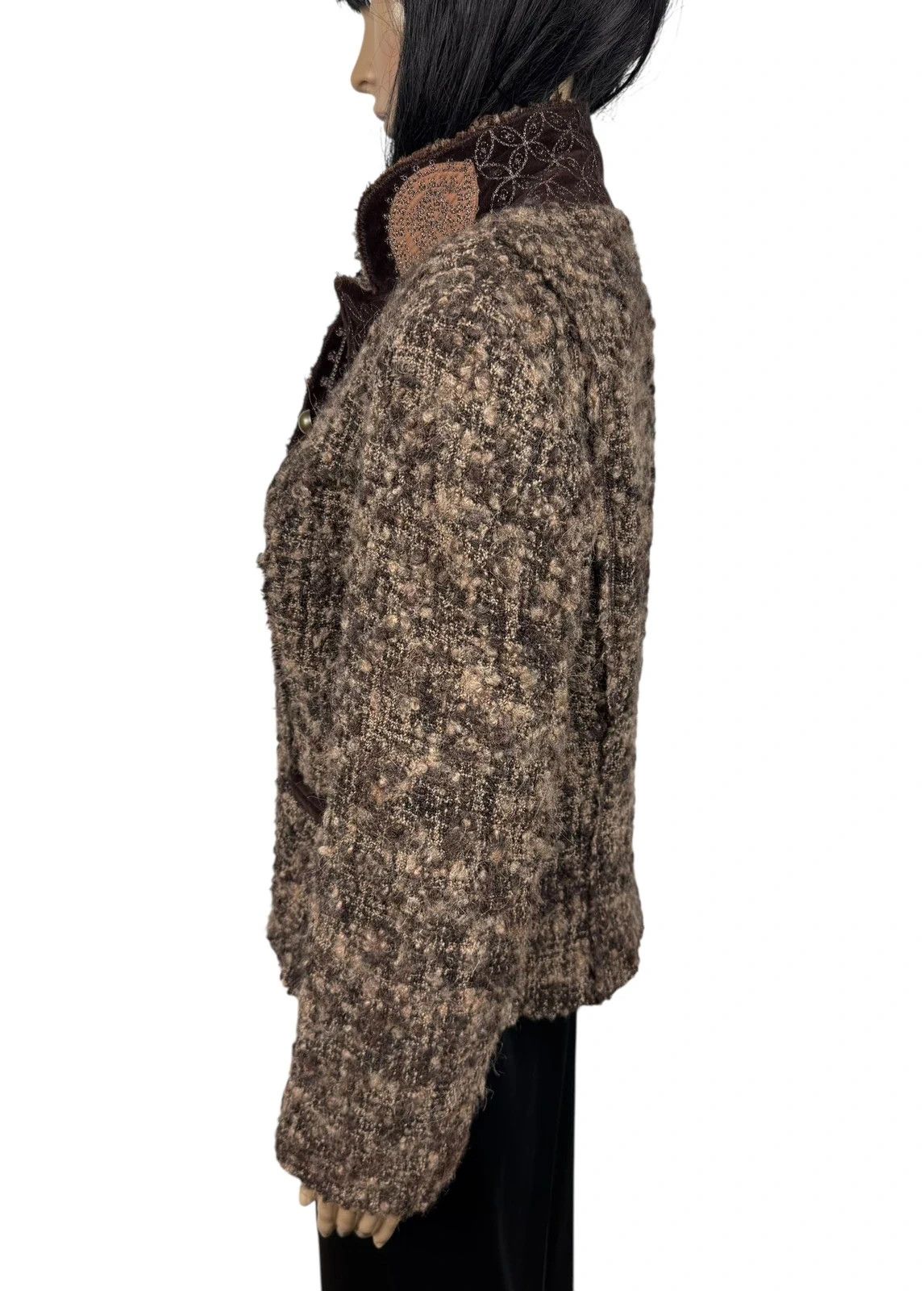 Ermanno Scervino Scervino Street Wool Alpaca Tweed Jacket size I42 US8 Size M / US 6-8 / IT 42-44 - 7 Thumbnail