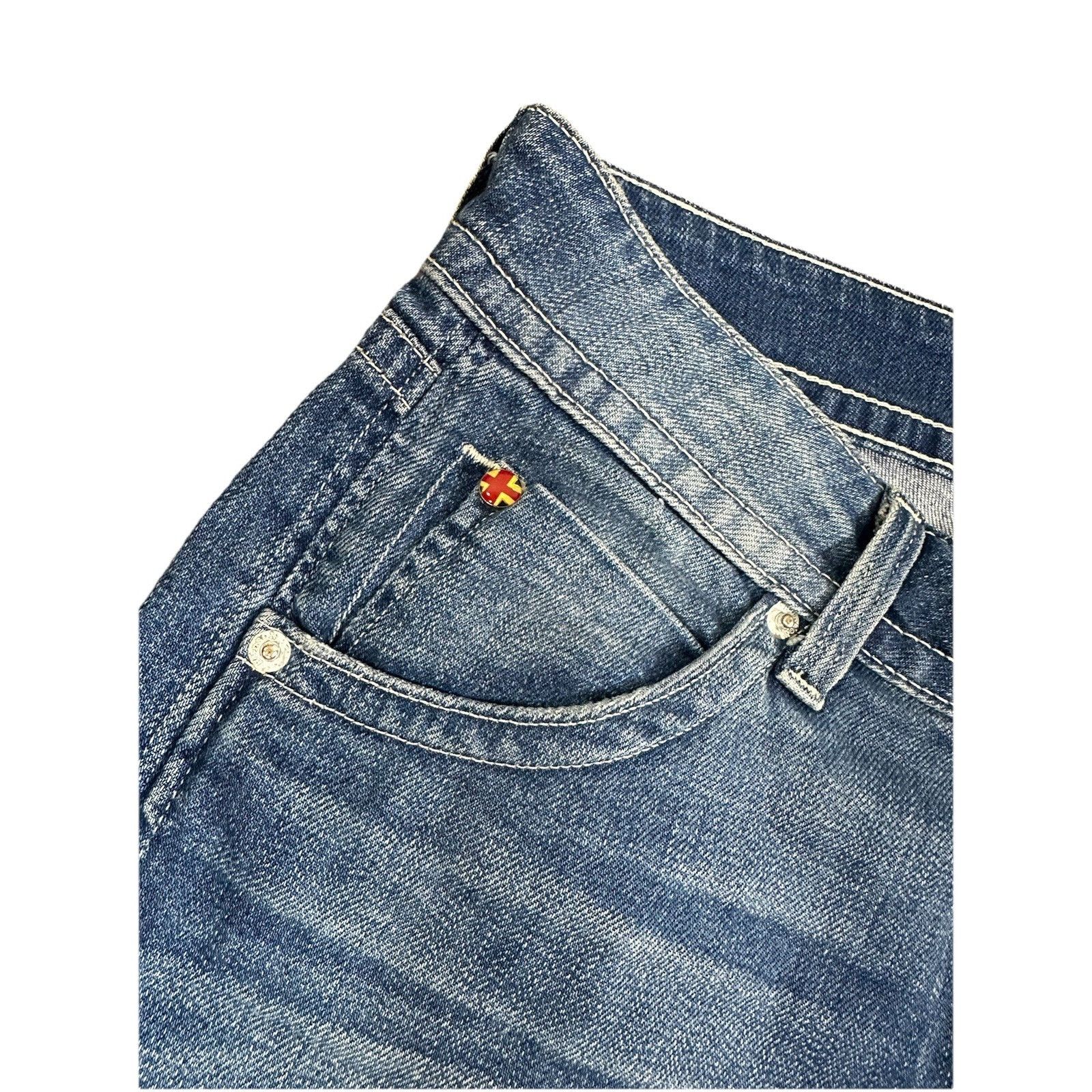 Hudson Vintage Hudson USA Made Denim Shorts Jorts Summer Beach Size US 28 / EU 44 - 4 Thumbnail