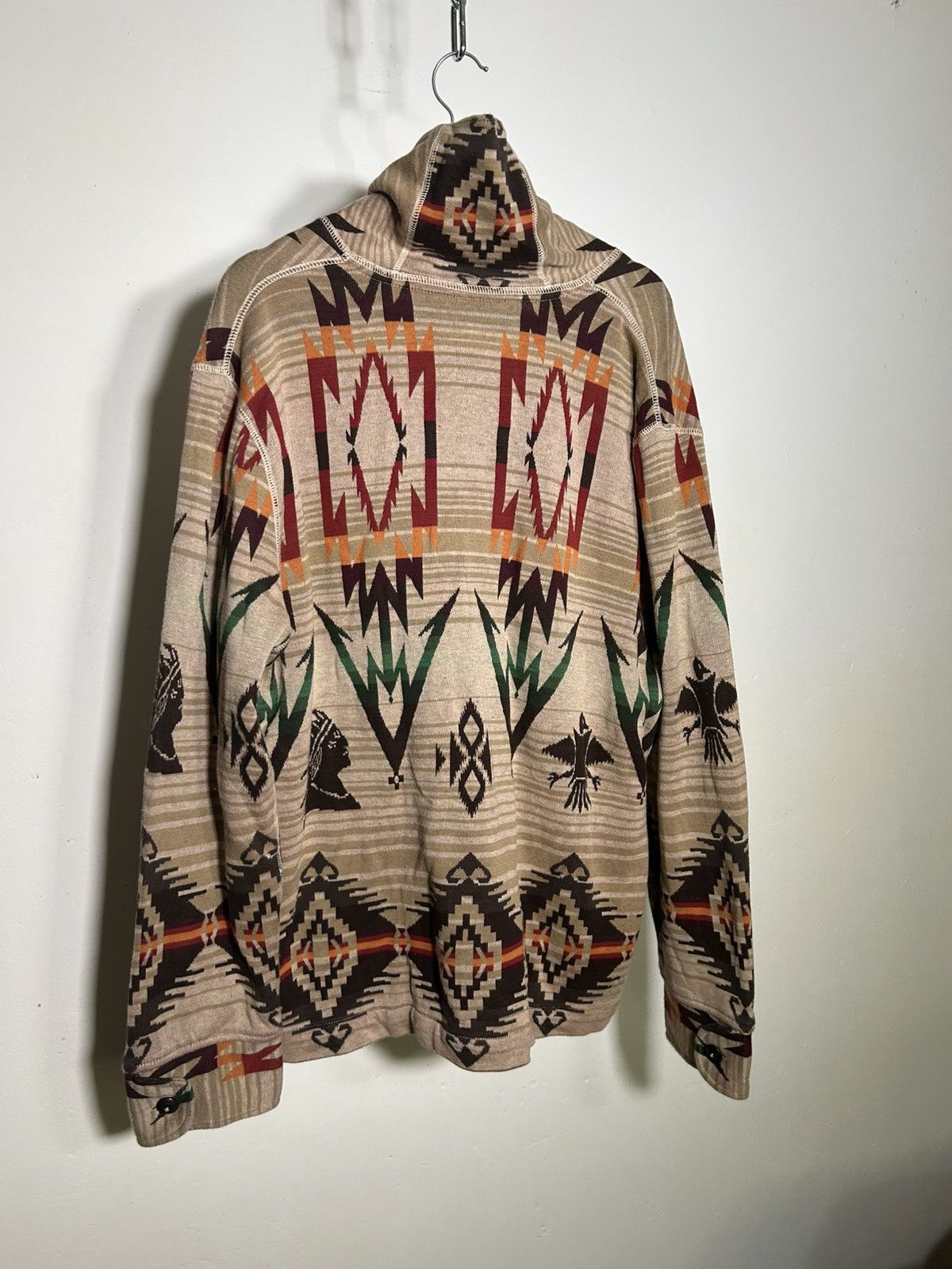 Ralph Lauren VINTAGE Polo Ralph Lauren Native Southwestern Pattern Size US L / EU 52-54 / 3 - 2 Thumbnail