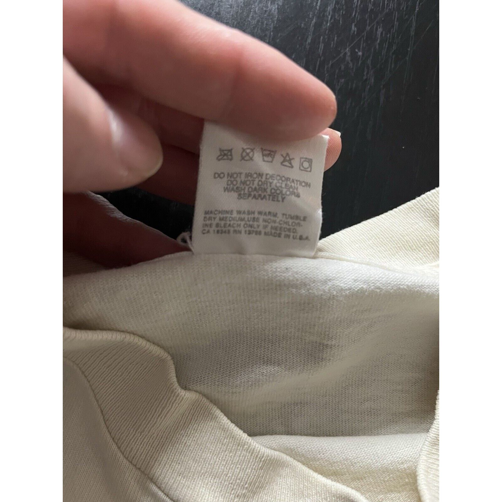 Fruit Of The Loom Vintage Side Porch Baton Rouge T-Shirt – Made in USA Size US XL / EU 56 / 4 - 8 Thumbnail