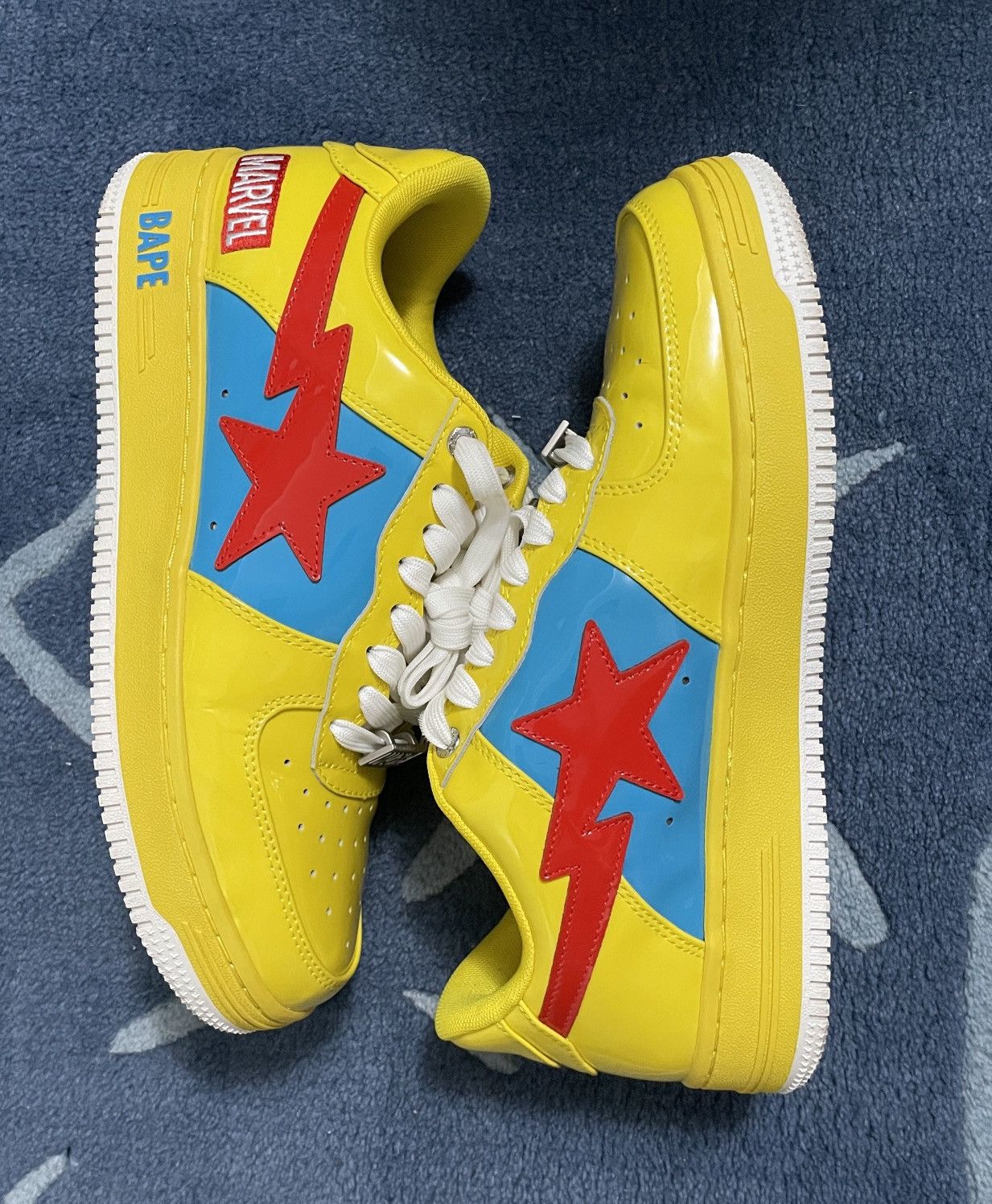 Bape × Marvel Comics A Bathing Ape Bape Sta Marvel Comics Thor (2022) Size US 9.5 / EU 42-43 - 1 Thumbnail