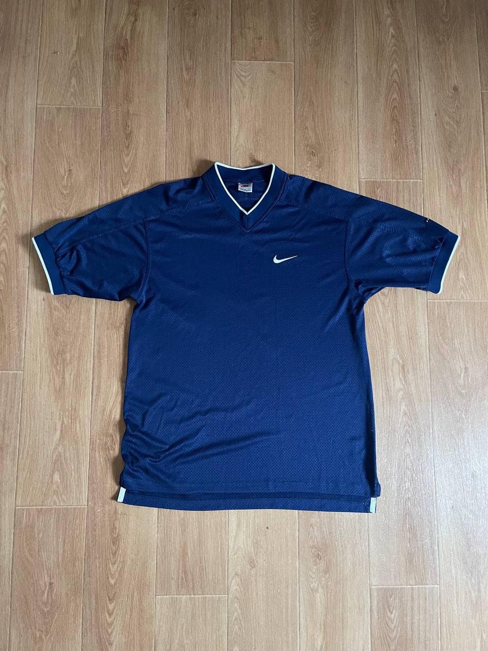 Nike × Vintage Nike Vintage Mesh T-shirt DRI-F.I.T. 90s Size US L / EU 52-54 / 3 - 2 Thumbnail