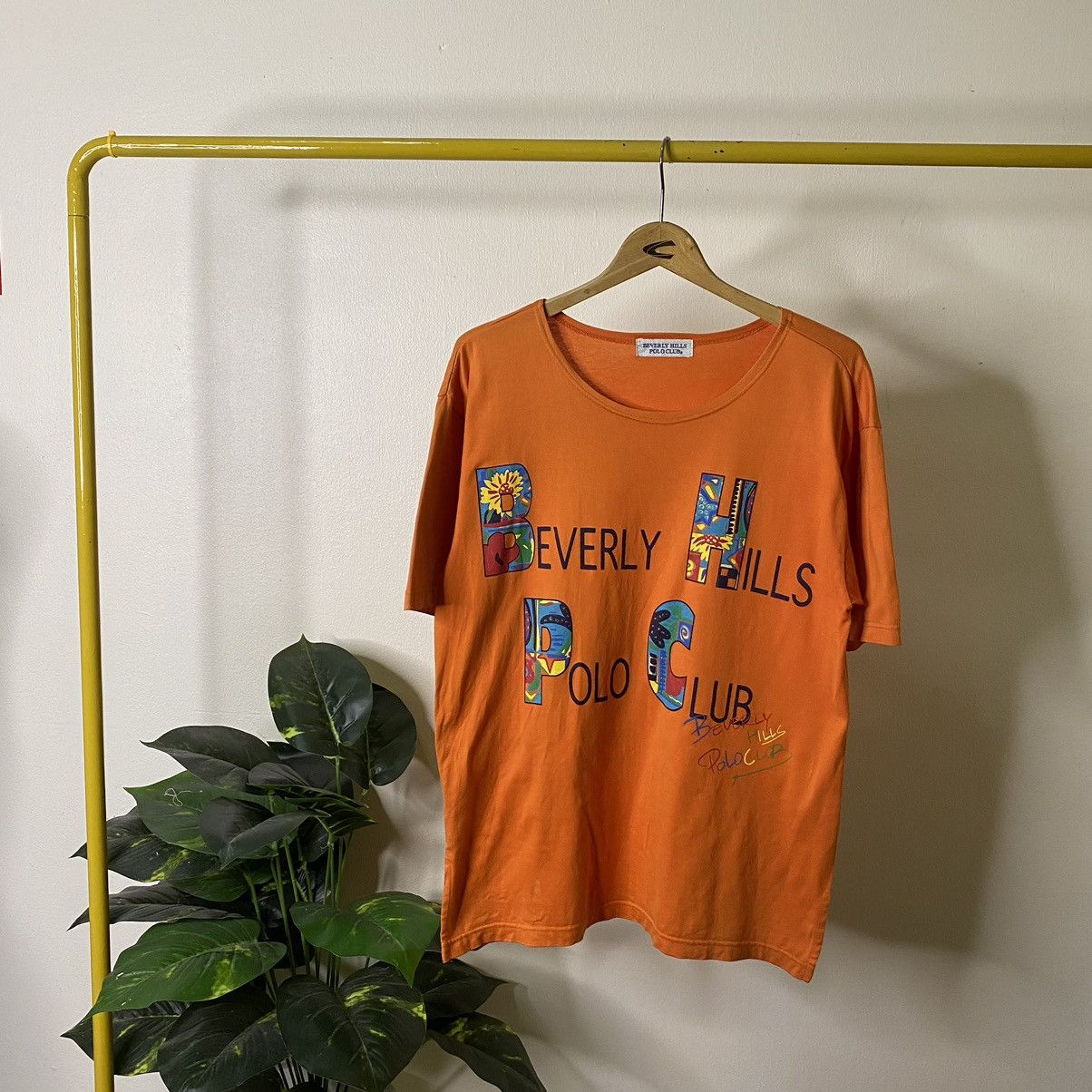 Beverly Hills Polo Club × Vintage Vintage 1990s Beverly Hills Polo Club Tee Size US M / EU 48-50 / 2 - 1 Thumbnail