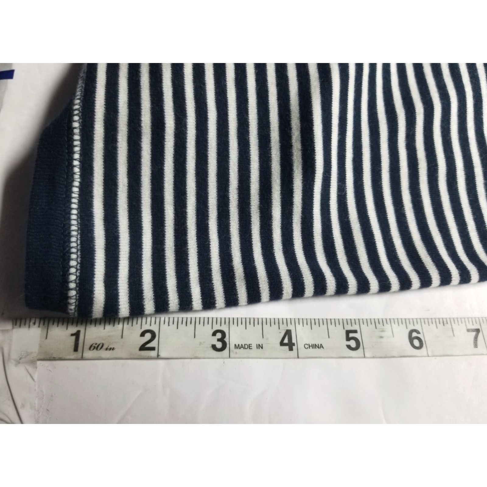 Ralph Lauren Lauren Ralph Lauren Shirt Womens Long Sleeve Striped Blue Multicolor L Large Elbow Patch Classic Casual Womens Size L / US 10 / IT 46 - 5 Thumbnail