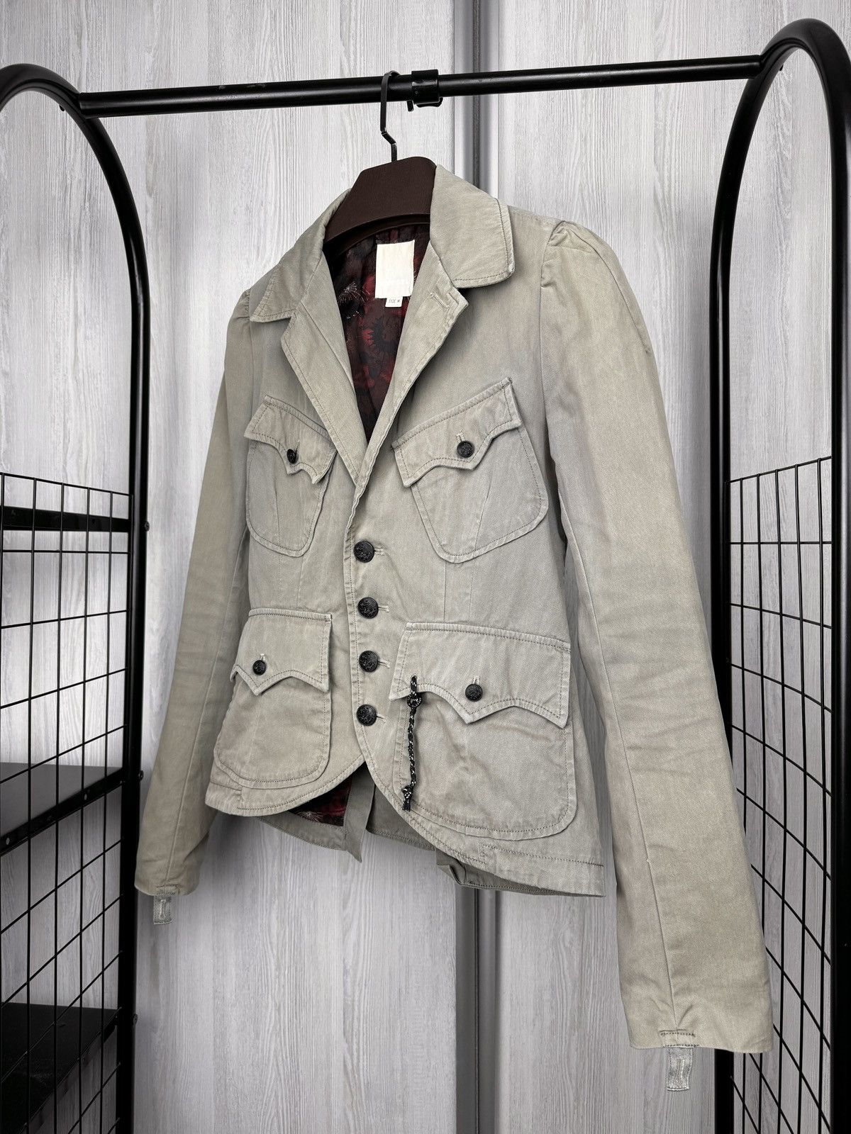 Diesel Diesel y2k 00s Cargo Biker Utility Blazer Jacket Night Rider Size M / US 6-8 / IT 42-44 - 5 Thumbnail