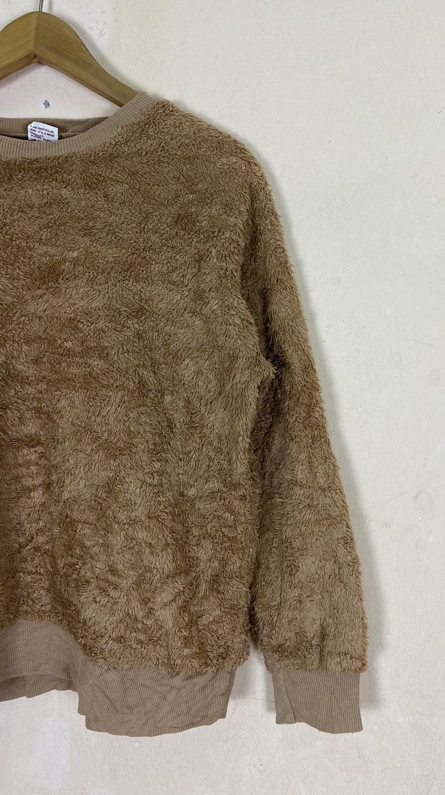 Japanese Brand Japanese Brand USA5Style Big Font Sherpa Sweater Size US M / EU 48-50 / 2 - 7 Thumbnail