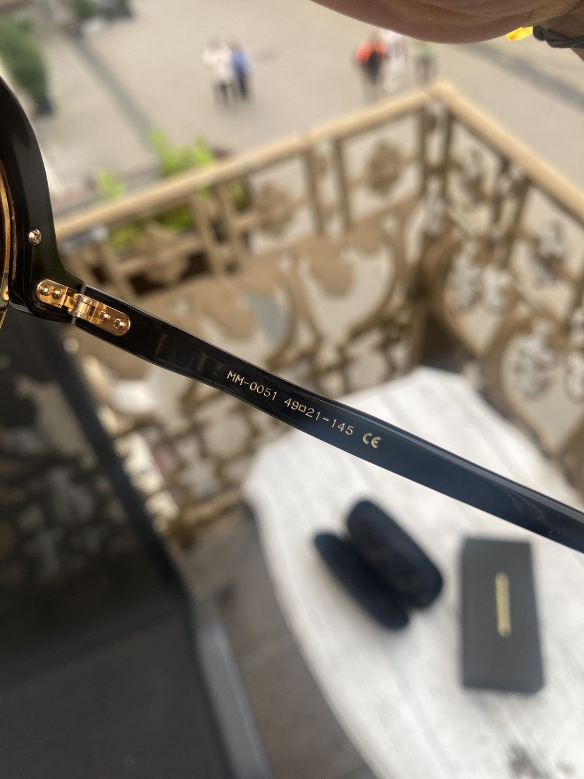 MASAHIROMARUYAMA Masahiro maruyama monocle sunglasses Size ONE SIZE - 8 Thumbnail