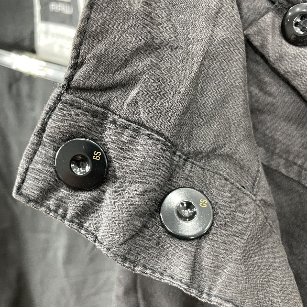 G-Star × Japanese Brand × Vintage Vintage G Star Raw Denim Big Logo Button Jackets Size US XL / EU 56 / 4 - 12 Thumbnail