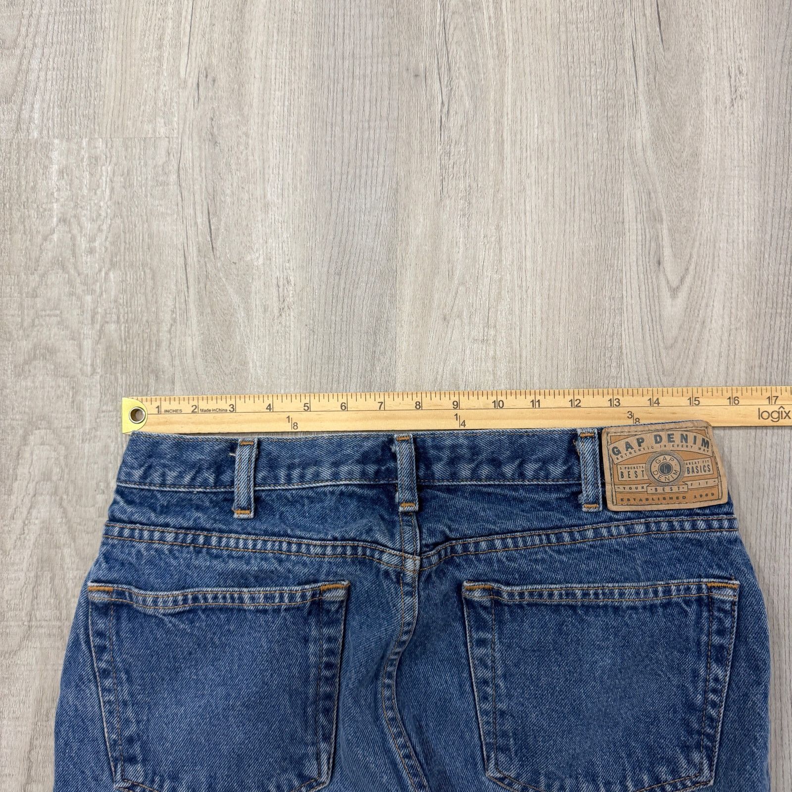 Gap Vintage Gap Easy Fit Jeans Men's 33x34 (Fits 33x29) Blue Size US 33 - 7 Thumbnail