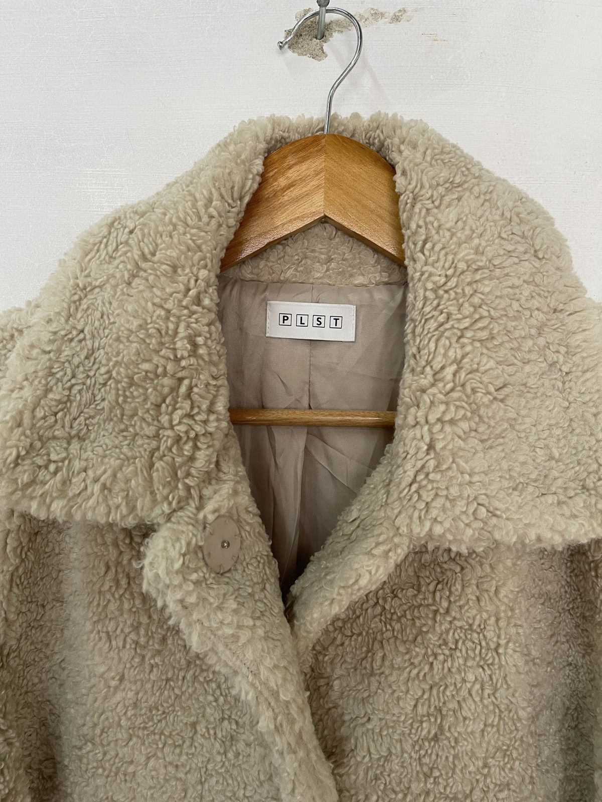 Japanese Brand PLST PLUS T JAPANESE BRAND TEDDY COAT SHERPA Size US L / EU 52-54 / 3 - 2 Thumbnail