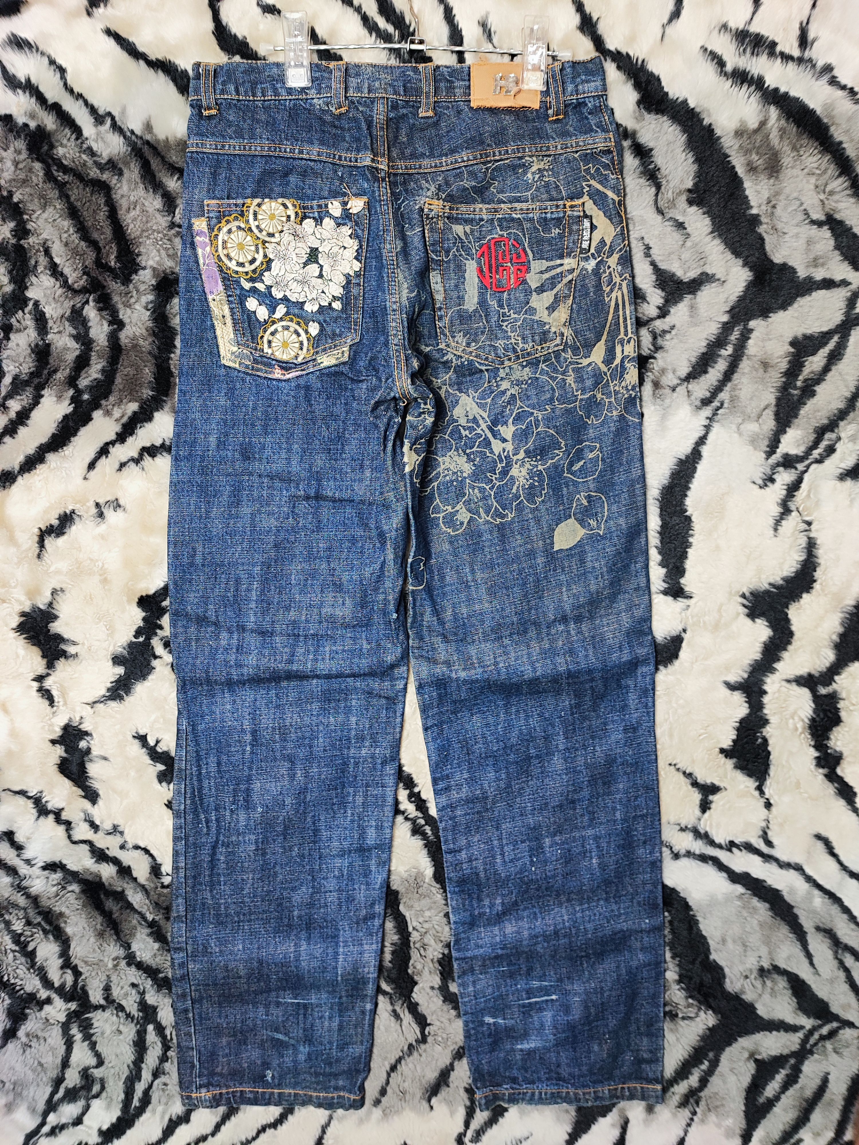 Karakuri Tamashii JUNE BERGSTRAND DENIM SUKAJAN INSPIRED KARAKURI TAMASHI Size US 31 - 11 Thumbnail