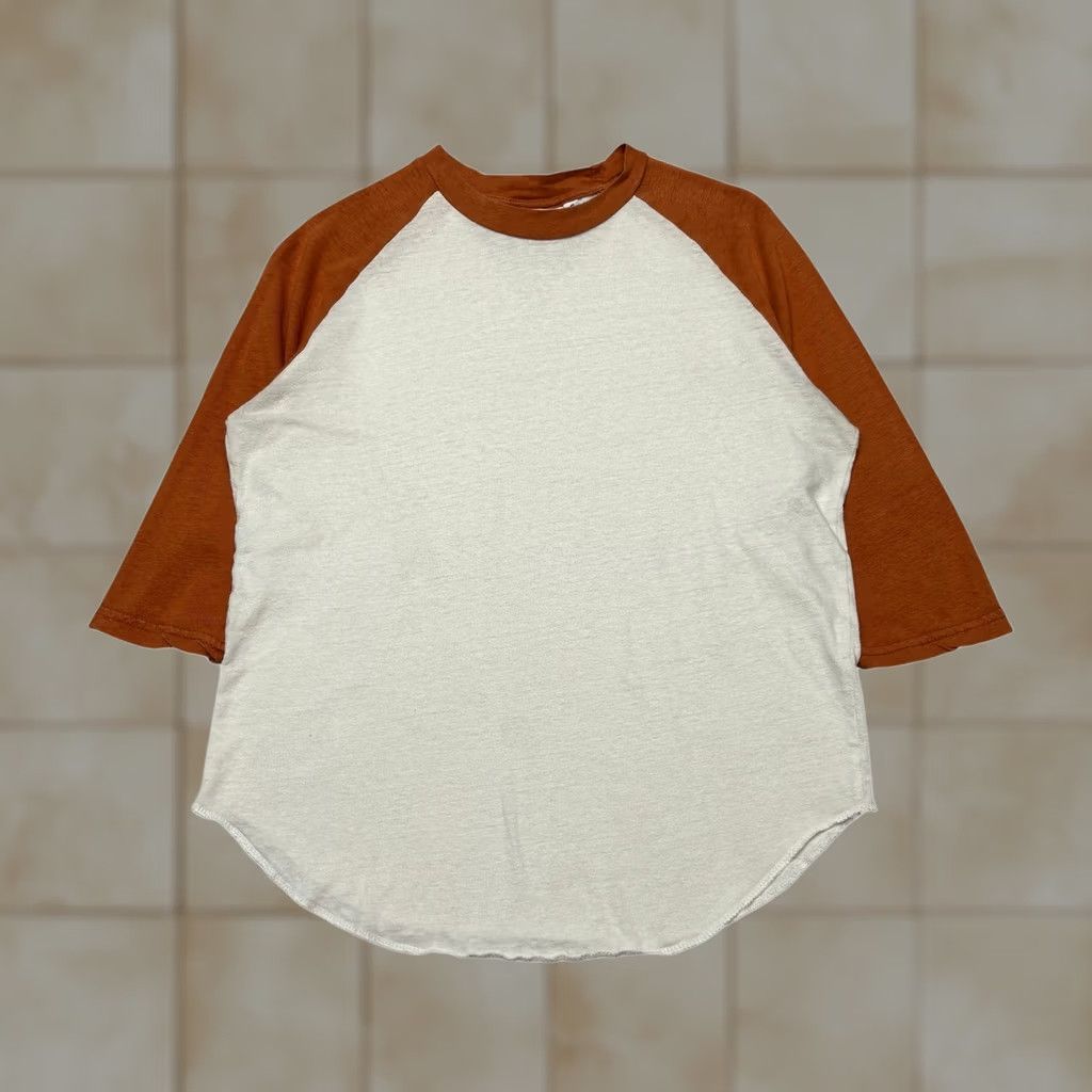 Jungmaven Jungmaven Hemp Organic Cotton Baseball Tee Shirt Small Retro Orange Size US S / EU 44-46 / 1 - 1 Thumbnail