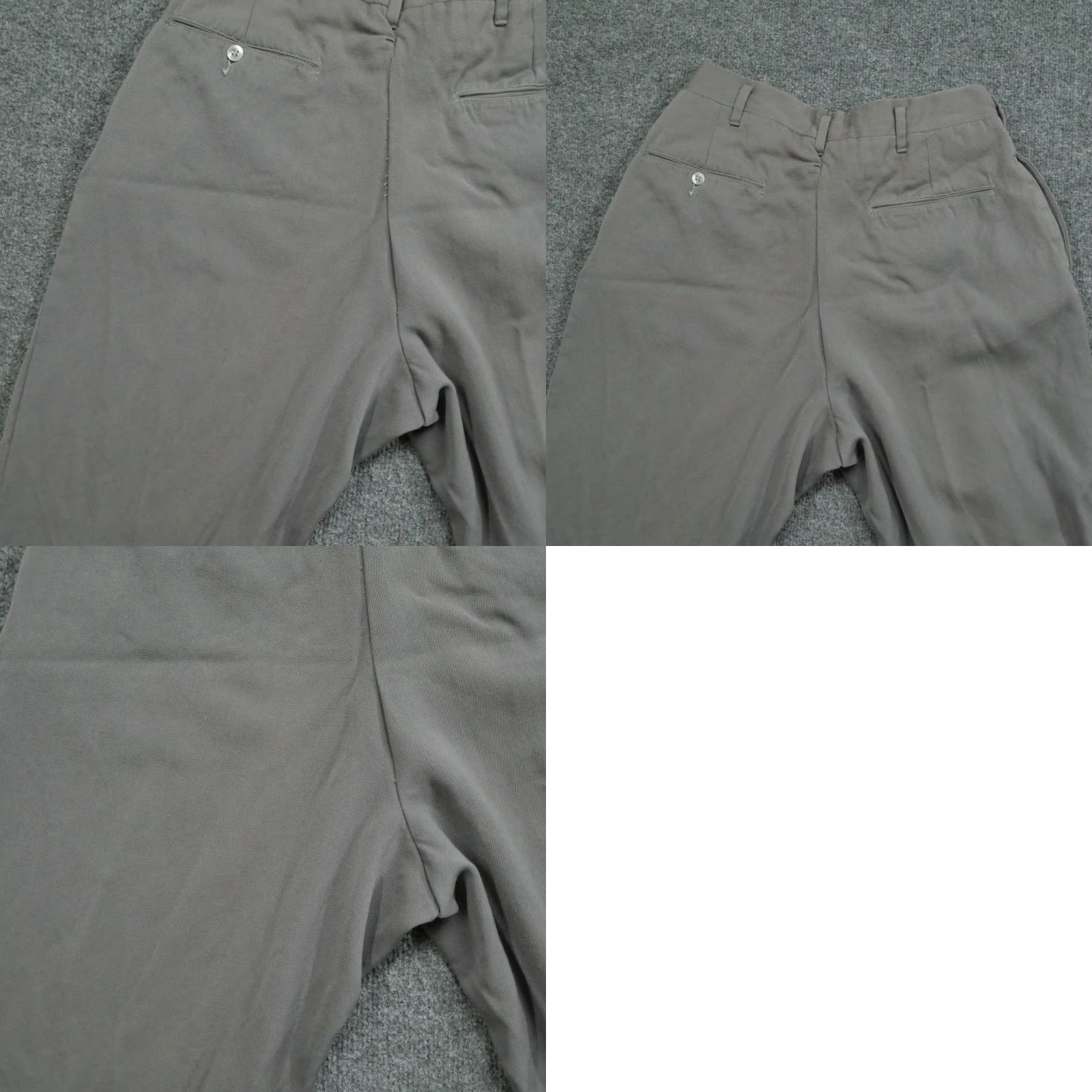 Vintage VINTAGE Botany Pants Mens 27x27 Dress Slacks Wool Rambler Sheen 60s Size US 27 - 9 Thumbnail
