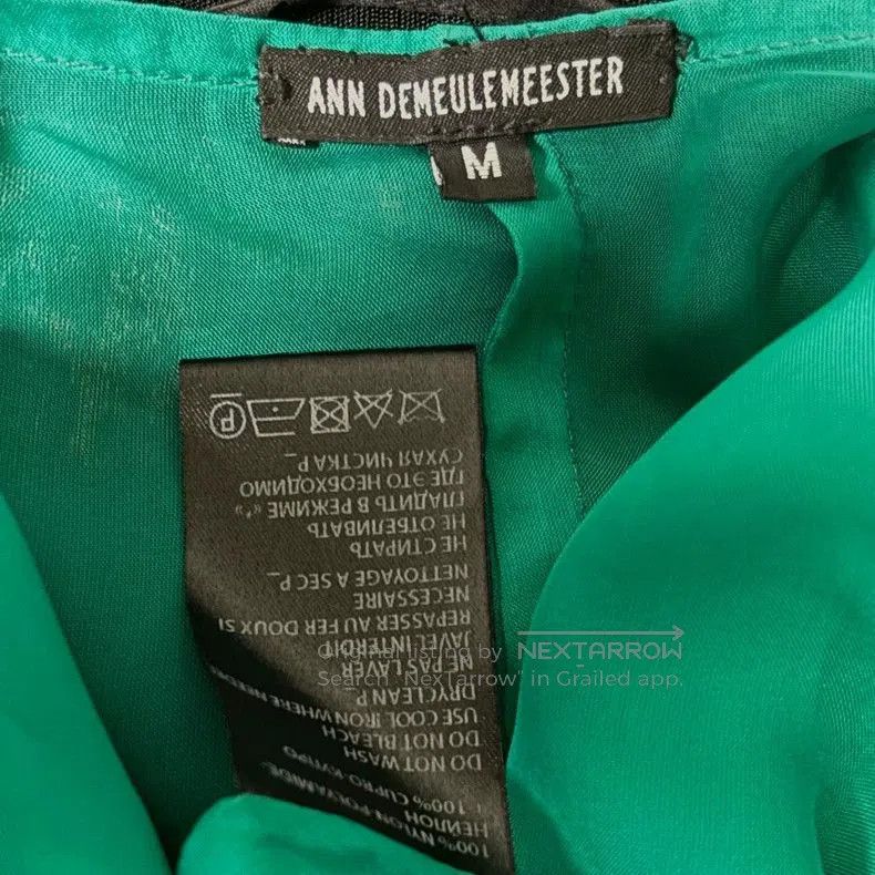 Ann Demeulemeester Ann Demeulemeester S/S16 Two. Size US M / EU 48-50 / 2 - 9 Thumbnail