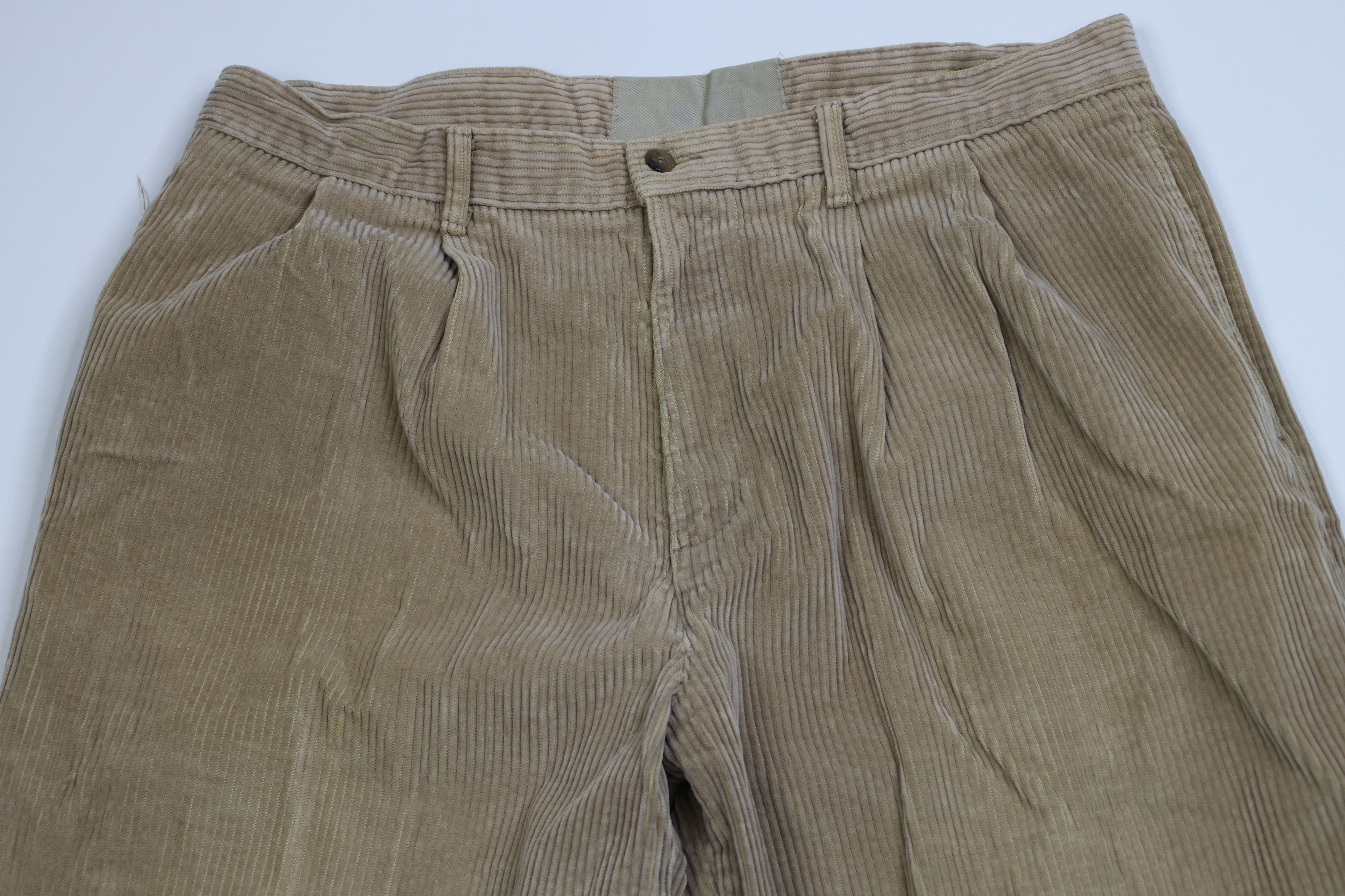Vintage Vintage 90s Streetwear Loose Fit Wide Leg Corduroy Pants Size US 36 / EU 52 - 2 Thumbnail