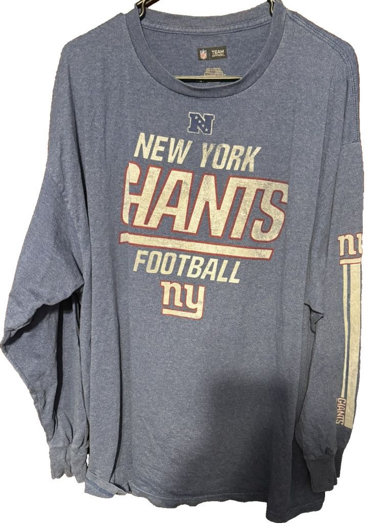 The Unbranded Brand New York Giants NFL Long Sleeve T-Shirt Men Size XXL Blue Size US XXL / EU 58 / 5 - 1 Thumbnail