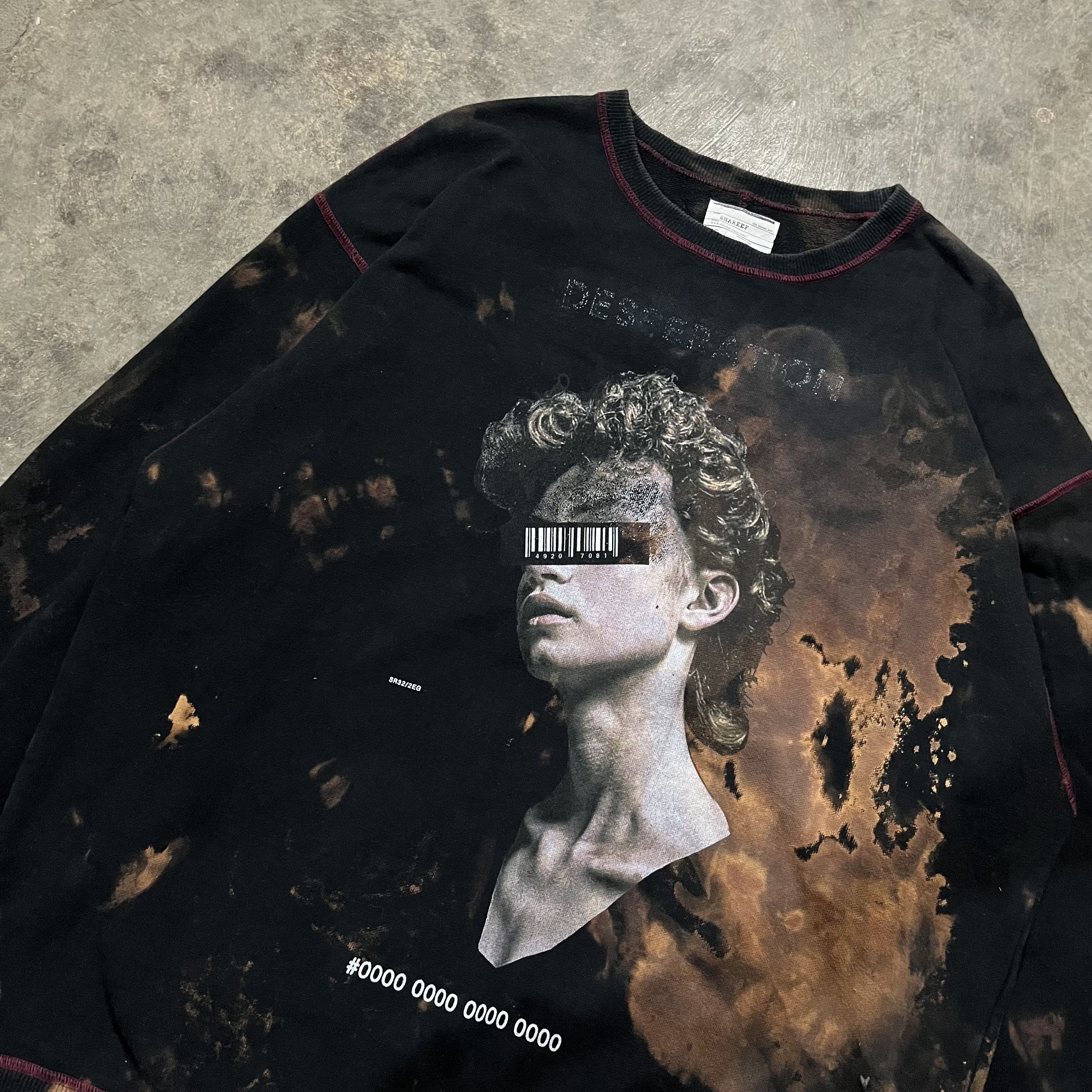 Japanese Brand × SHAREEF Archive crewneck shareef desseration Size US L / EU 52-54 / 3 - 2 Thumbnail