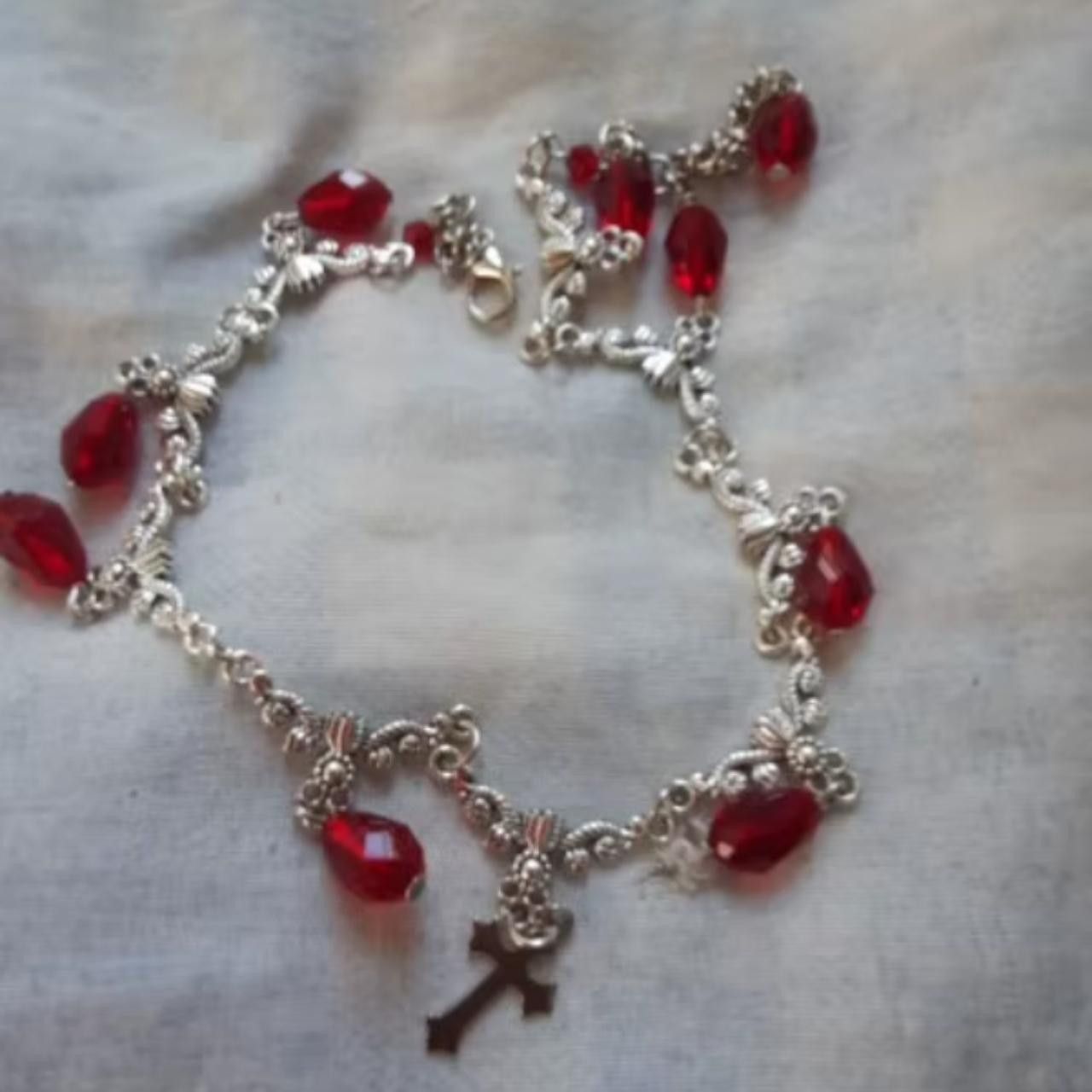 Other Retro Red Cross Necklace Size ONE SIZE - 3 Thumbnail