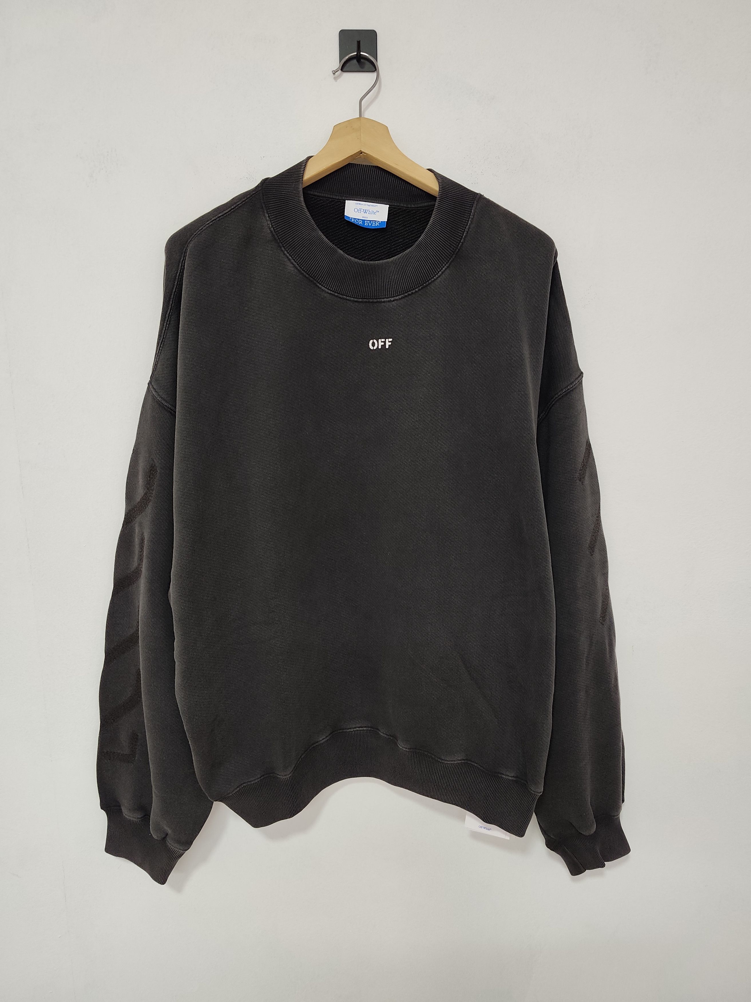 Off-White Off-White S. Matthew Over Crewneck Size US XL / EU 56 / 4 - 1 Thumbnail
