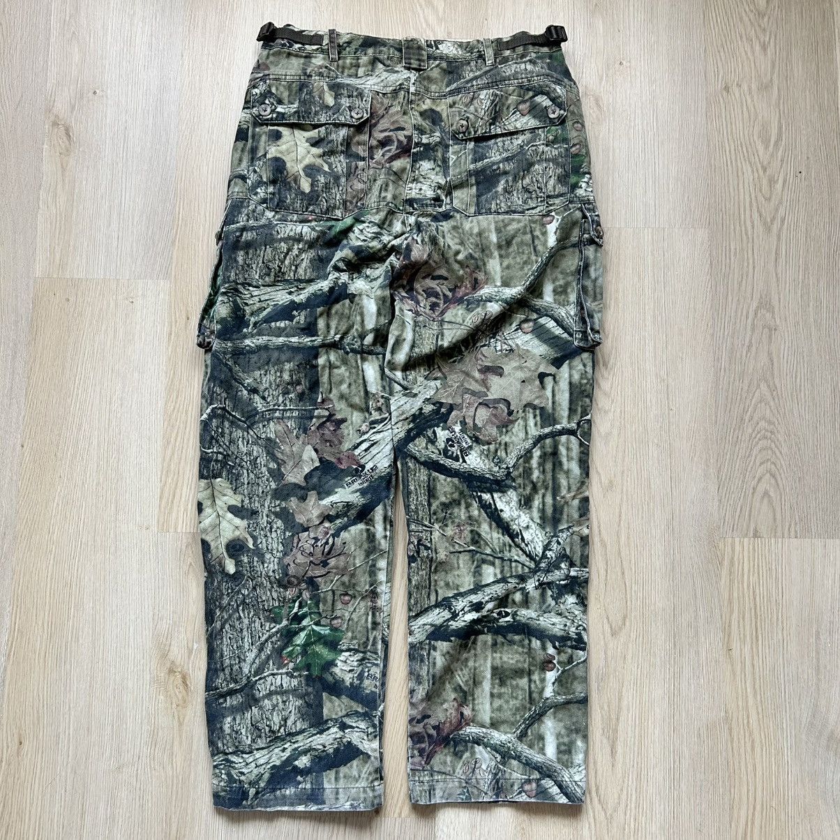 Mossy Oaks Vintage Y2K Real Tree Camo Game Winner Cargo Pants Size US 32 / EU 48 - 7 Thumbnail
