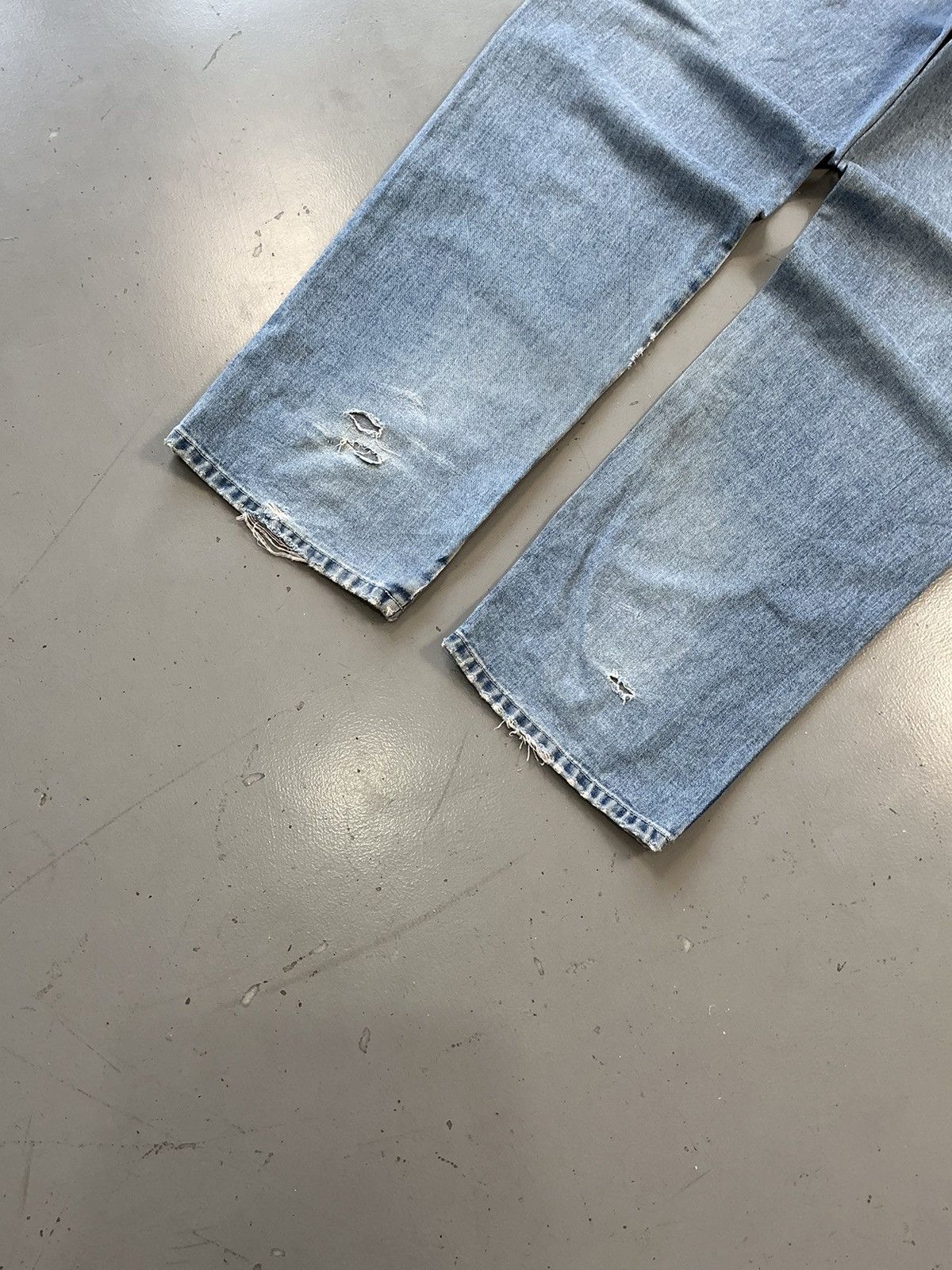 Dickies × Vintage Vintage dickies SpellOut embroidered denim Size US 34 / EU 50 - 8 Thumbnail