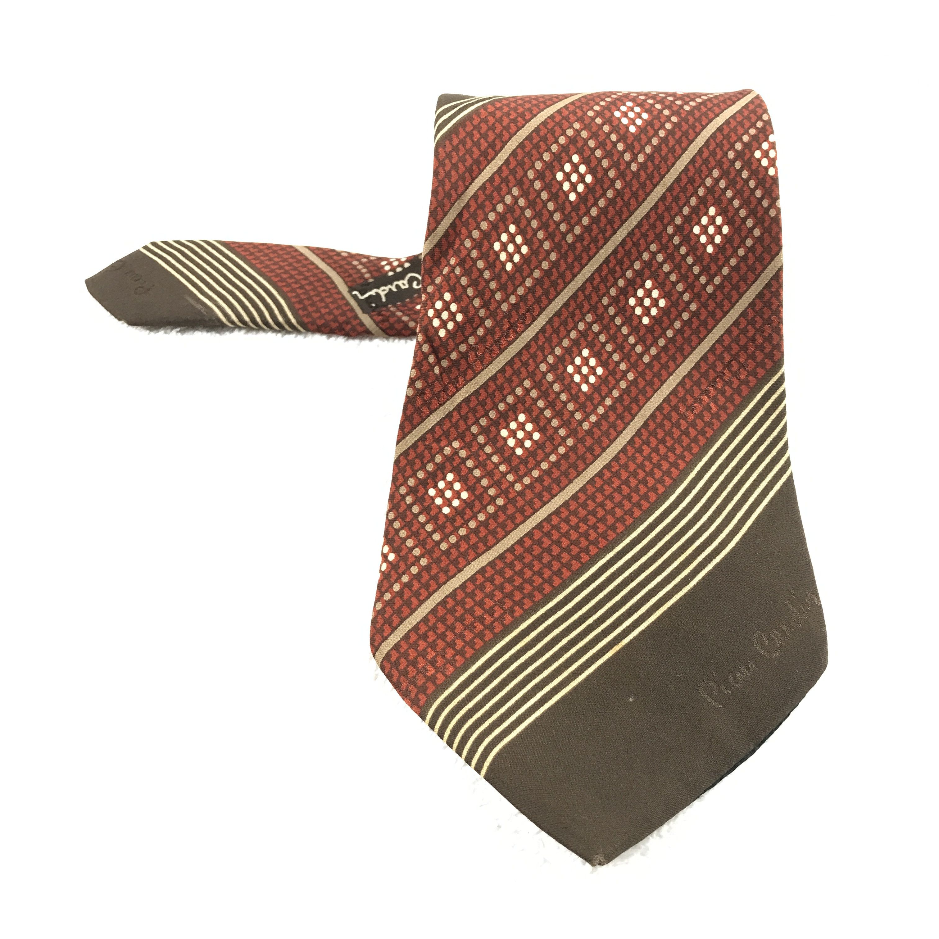 Designer × Pierre Cardin × Vintage Vintage Pierre Cardin Silk Necktie Size ONE SIZE - 1 Thumbnail