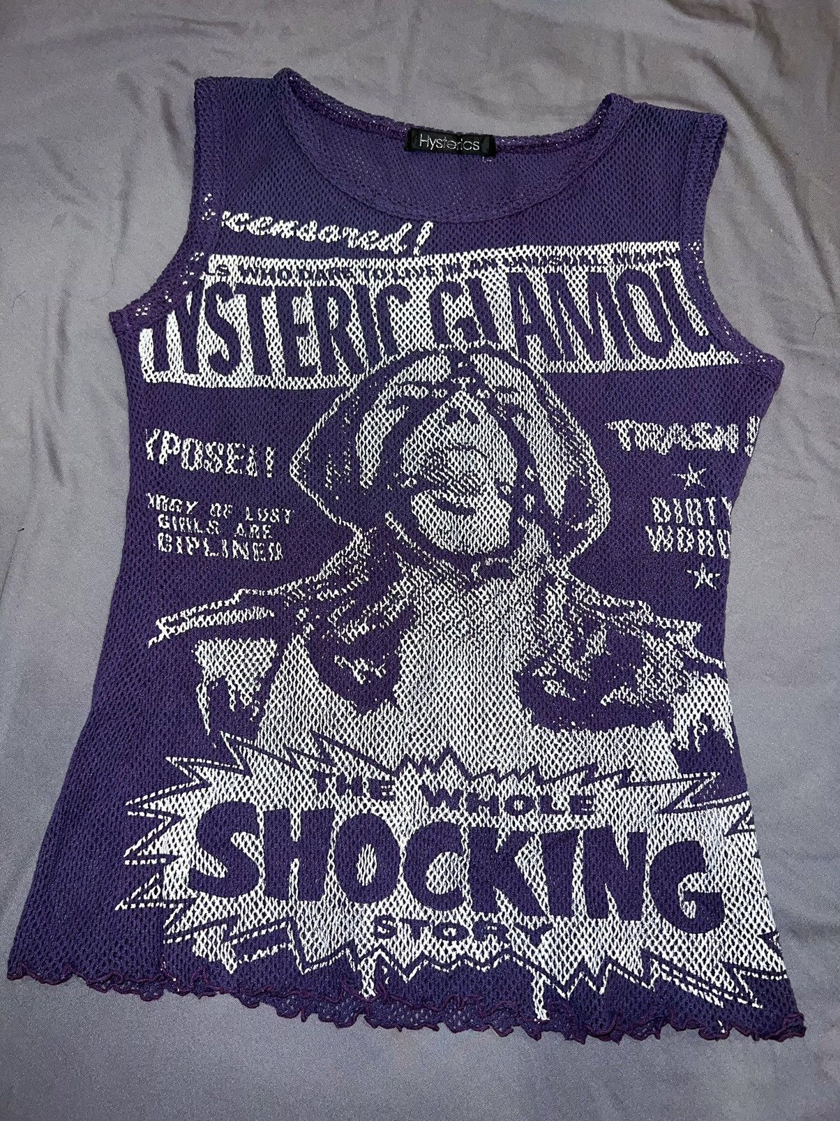 Hysteric Glamour RARE Hysteric Glamour Mesh Shocking Mesh top ♉️ Size ONE SIZE - 5 Thumbnail
