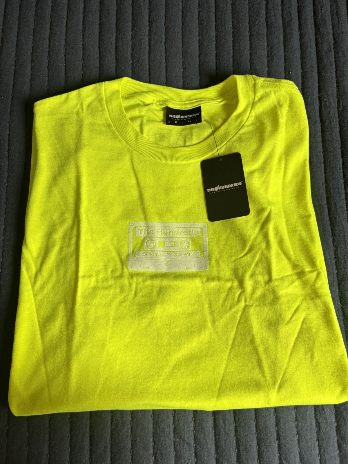 The Hundreds The Hundreds Spring 2022 Mix Graphic T-Shirt Neon Yellow Size US XXL / EU 58 / 5 - 2 Thumbnail