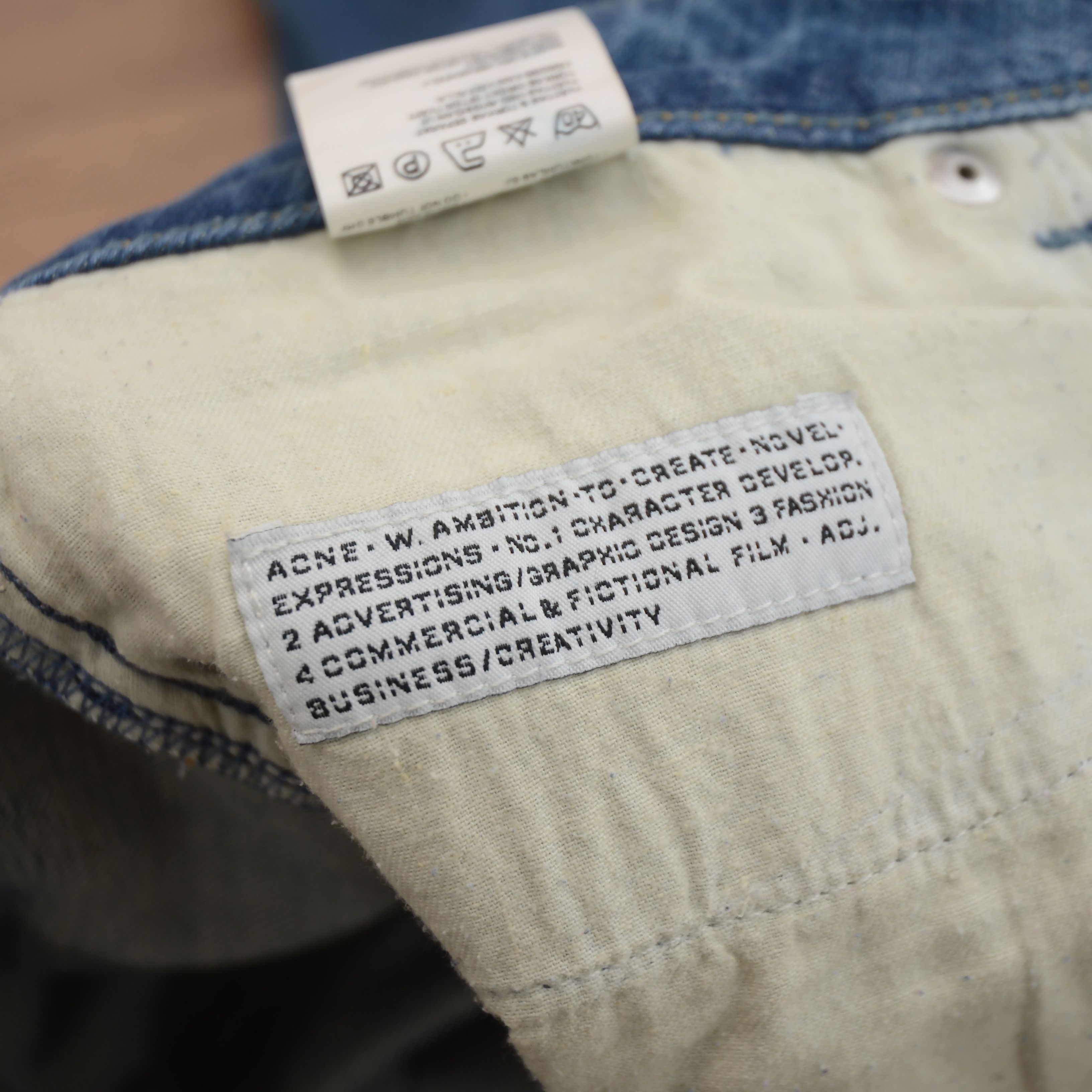 Acne Studios Acne Jeans Hep Hay Slim Jeans Size M W28 Blue Made in Italy Size 28" / US 6 / IT 42 - 13 Thumbnail