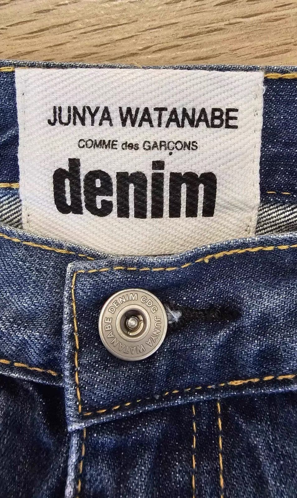 Junya Watanabe Junya Watanabe Patchwork Denim Skirt Size 27" / US 4 / IT 40 - 5 Thumbnail