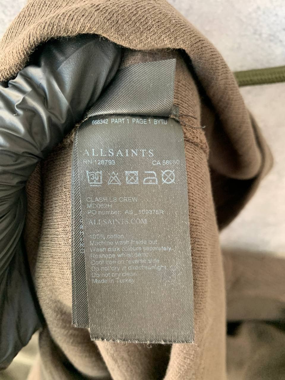 Allsaints ALLSAINTS Waffle Sweater Sweatshirt Clash L/S Crew Size US M / EU 48-50 / 2 - 14 Thumbnail