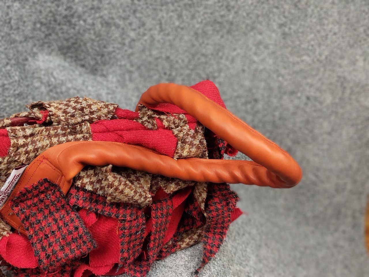 Harris Tweed Vintage Handmade Harris Tweed Women's bag with one handle Size ONE SIZE - 3 Thumbnail