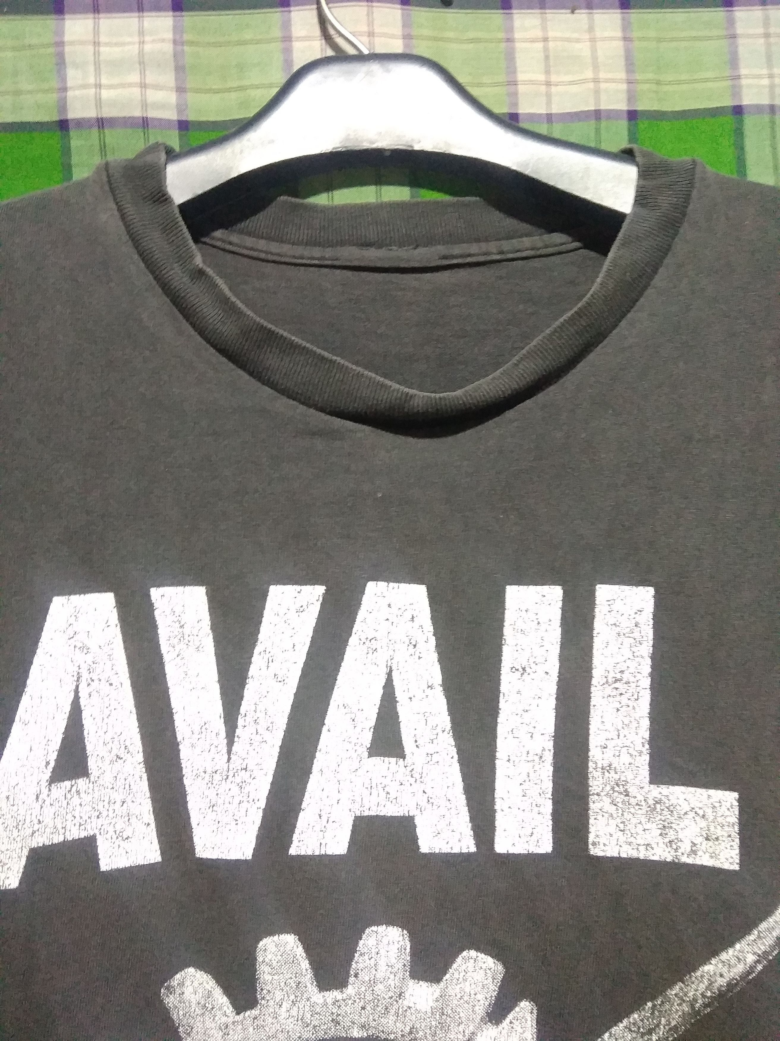 Band Tees Vintage Avail band t shirt faded punk hardcore unsoundrags Size US XL / EU 56 / 4 - 2 Thumbnail