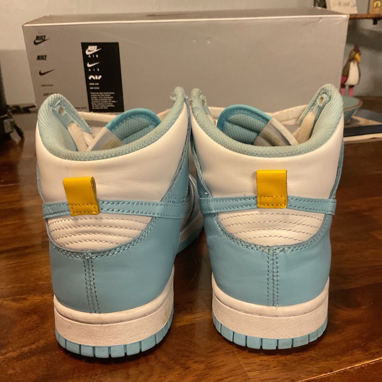 Nike Nike Dunk High- Blue Chill Size US 7 / EU 40 - 4 Thumbnail