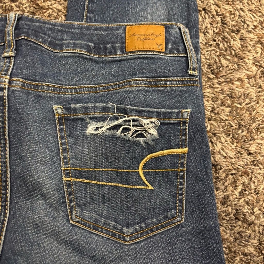American Eagle Outfitters Women's American Eagle Jegging Jeans Size 28" / US 6 / IT 42 - 2 Thumbnail