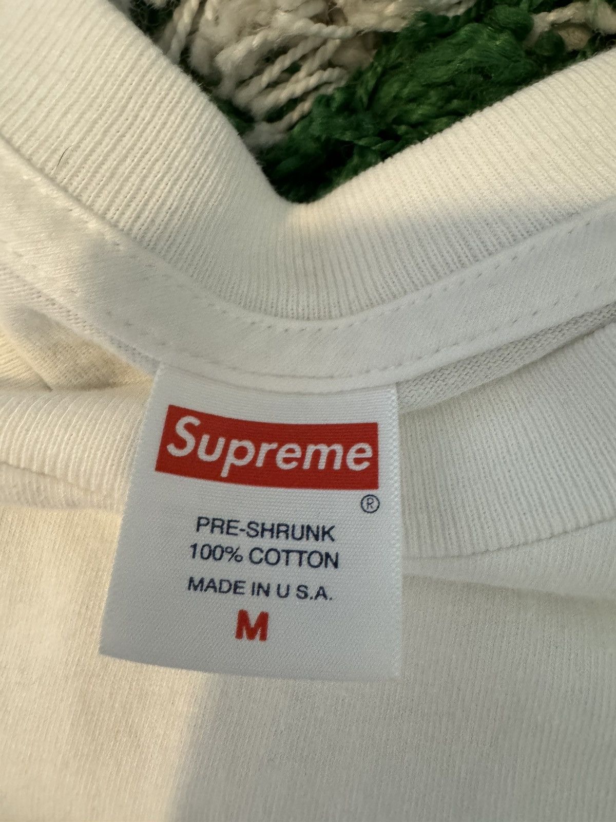 Supreme Supreme Greetings Tee Size US M / EU 48-50 / 2 - 3 Thumbnail