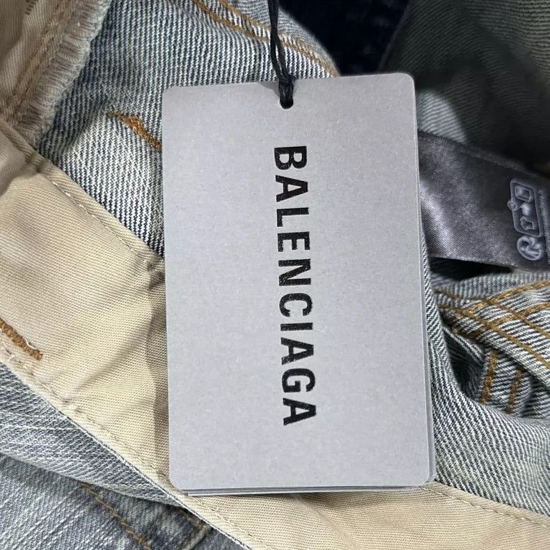 Other Balenciaga size S 25 embroidered alphabet baggy pant style Size US 26 / EU 42 - 8 Thumbnail